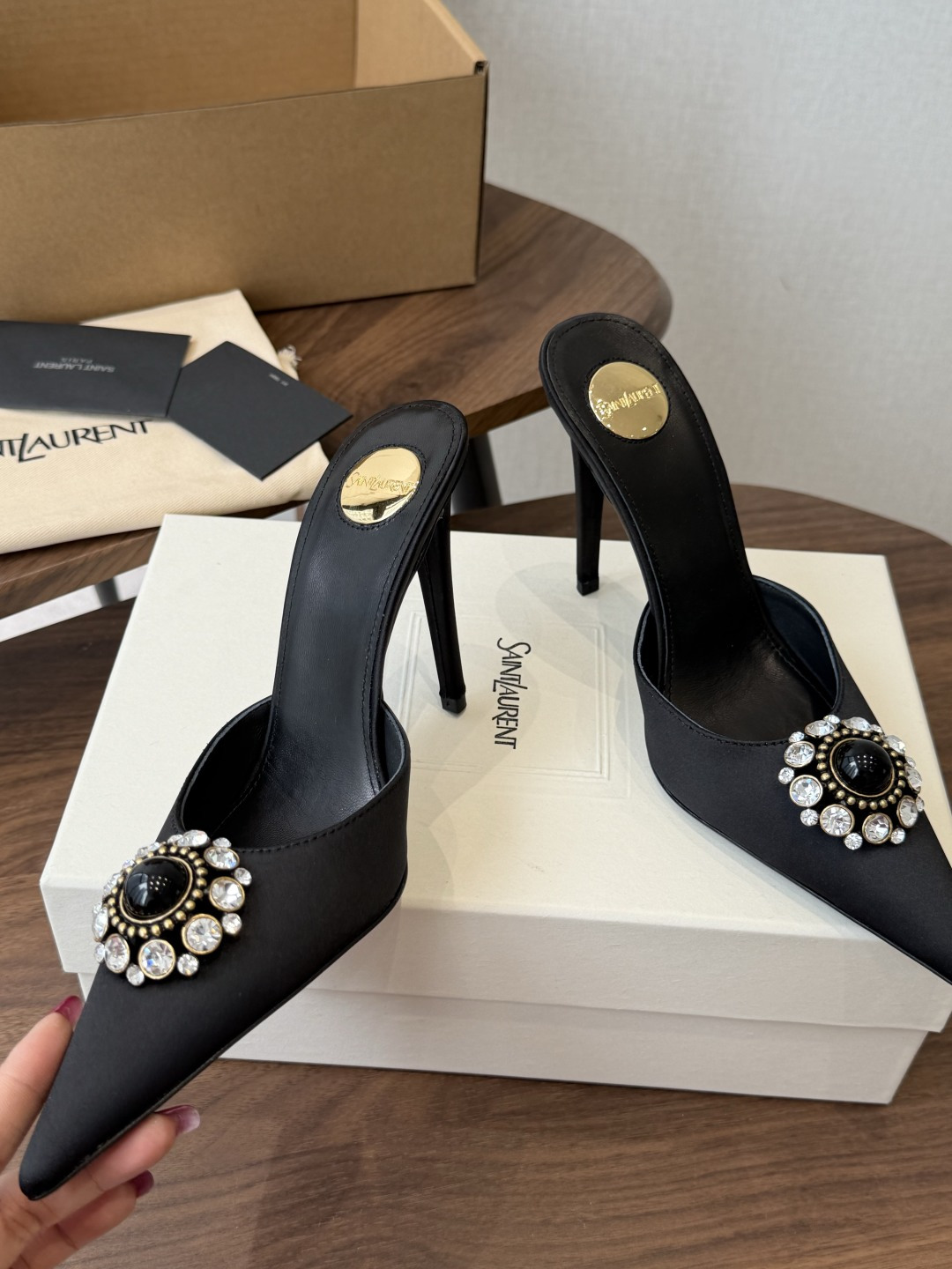 Cheap YSL Sandals For Women in 211431, $90 USD- [IB211431] - Replica YSL Sandals For Women