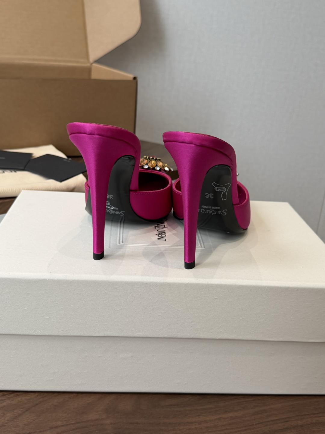 Cheap YSL Sandals For Women in 211432, $90 USD- [IB211432] - Replica YSL Sandals For Women