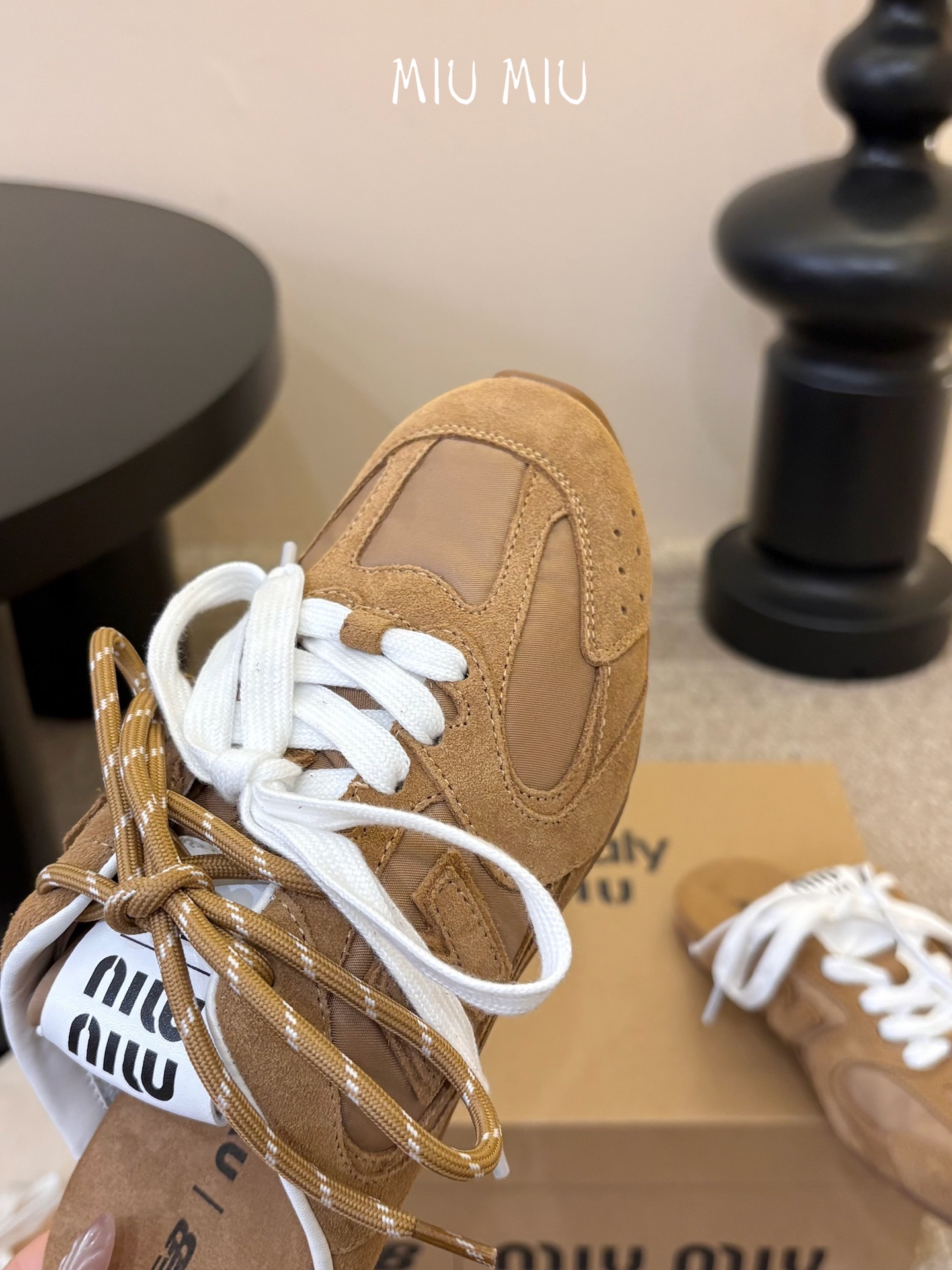 Cheap MiuMiu Sneakers For Women in 211440, $75 USD- [IB211440] - Replica MiuMiu Sandals And Slippers For Women