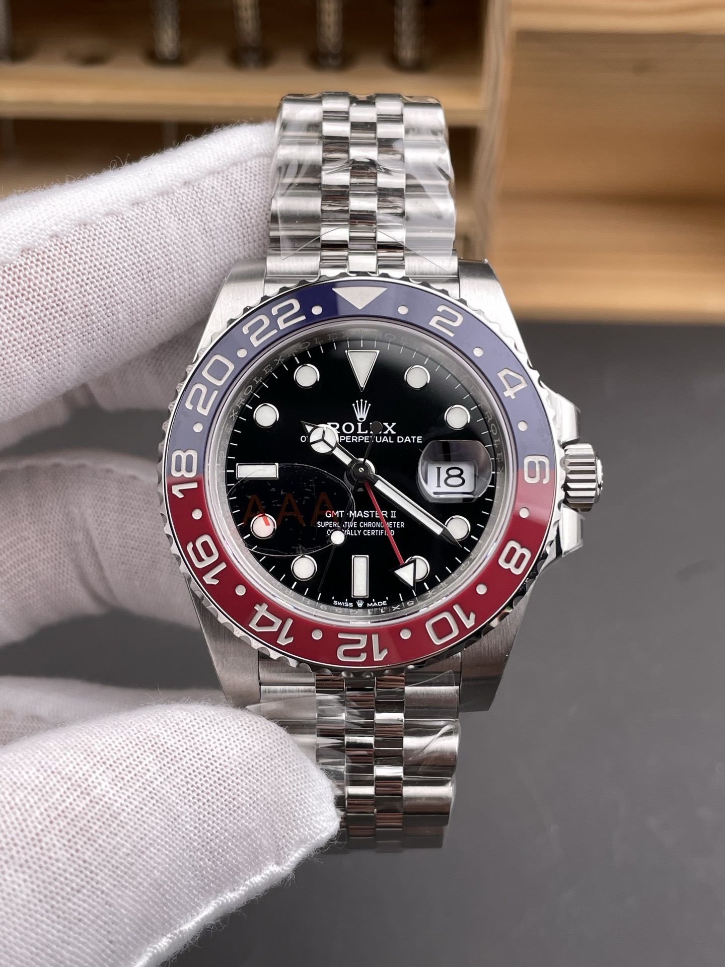 Cheap Rolex Greenwich Coke Ring GMT Greenwich V3 Edition 40mm Dandong 3285 Movement in 211473, $280 USD- [IB211473] - Replica Rolex AAA Quality Watches