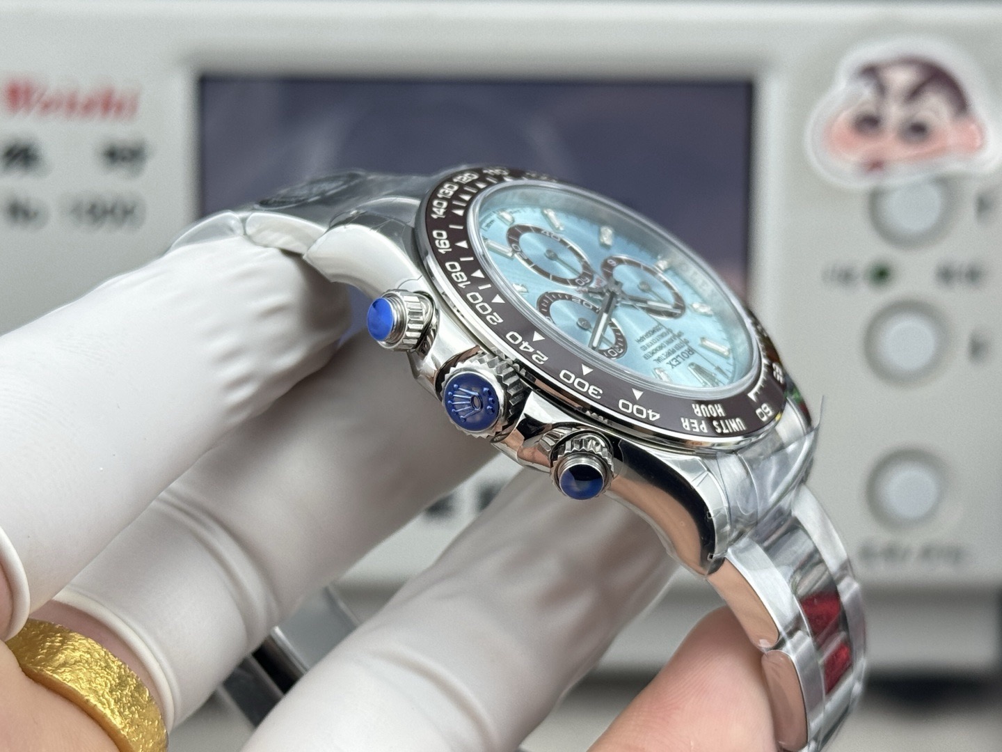 Cheap Rolex Cosmograph Daytona series M126506-0002 wristwatch (Ice Blue Daytona) in 211479, $280 USD- [IB211479] - Replica Rolex AAA Quality Watches
