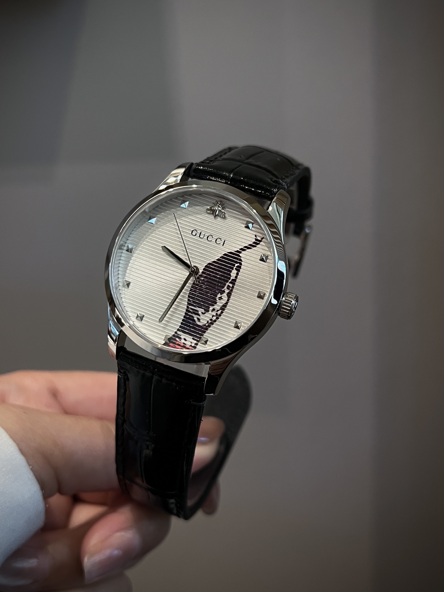 Cheap The Gucci G-Timeless YA1264123/YA126284 series, as a key element of the brand, the classic red and green ribbons and the, $280 USD- [IB211521] - Replica Gucci AAA Quality Watches