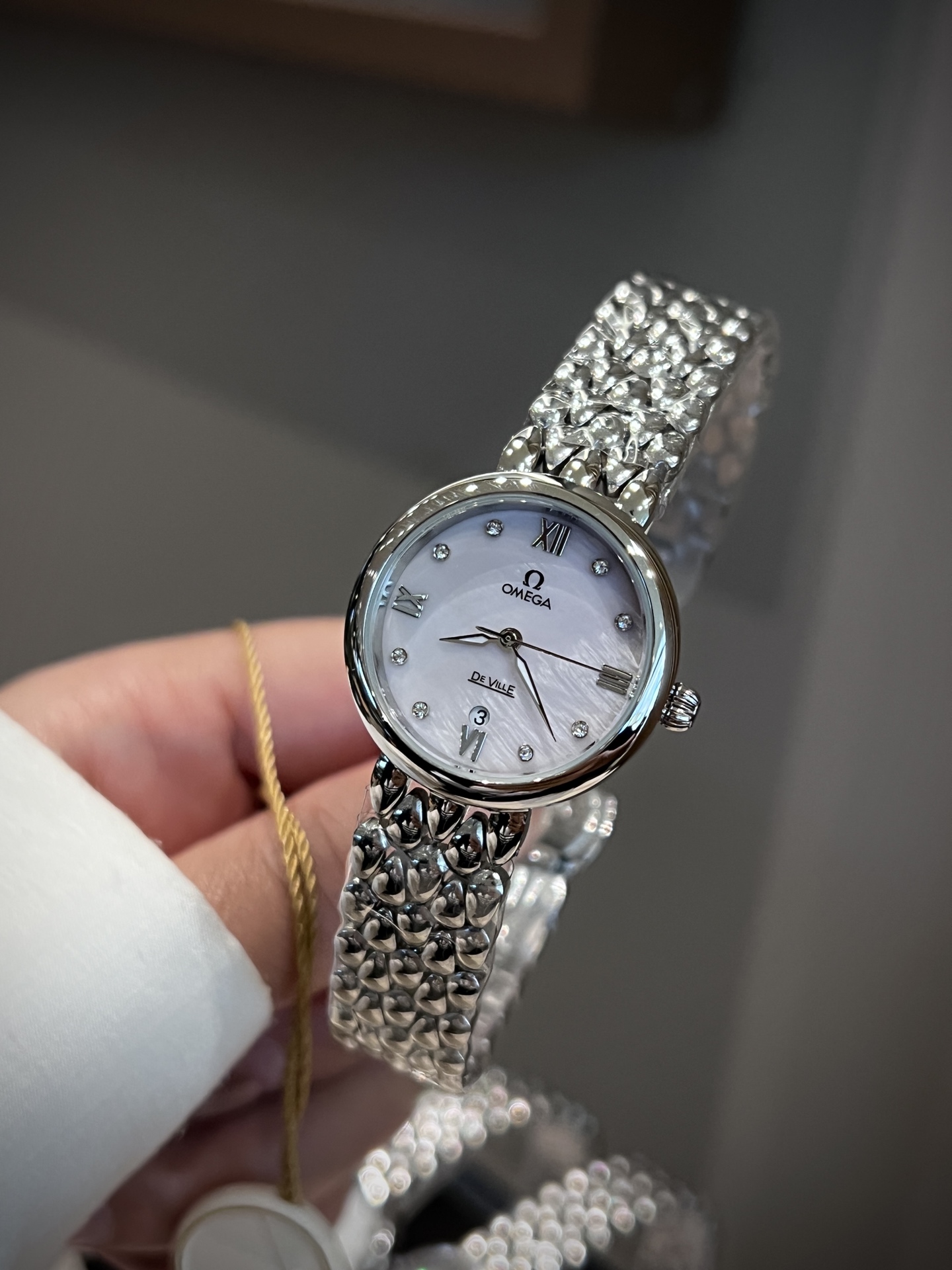 Cheap OMEGA - Omega Elegant Series - An outstanding and stunning debut, seamlessly integrating the elegant charm of precious j, $280 USD- [IB211523] - Replica Omega AAA Quality Watches