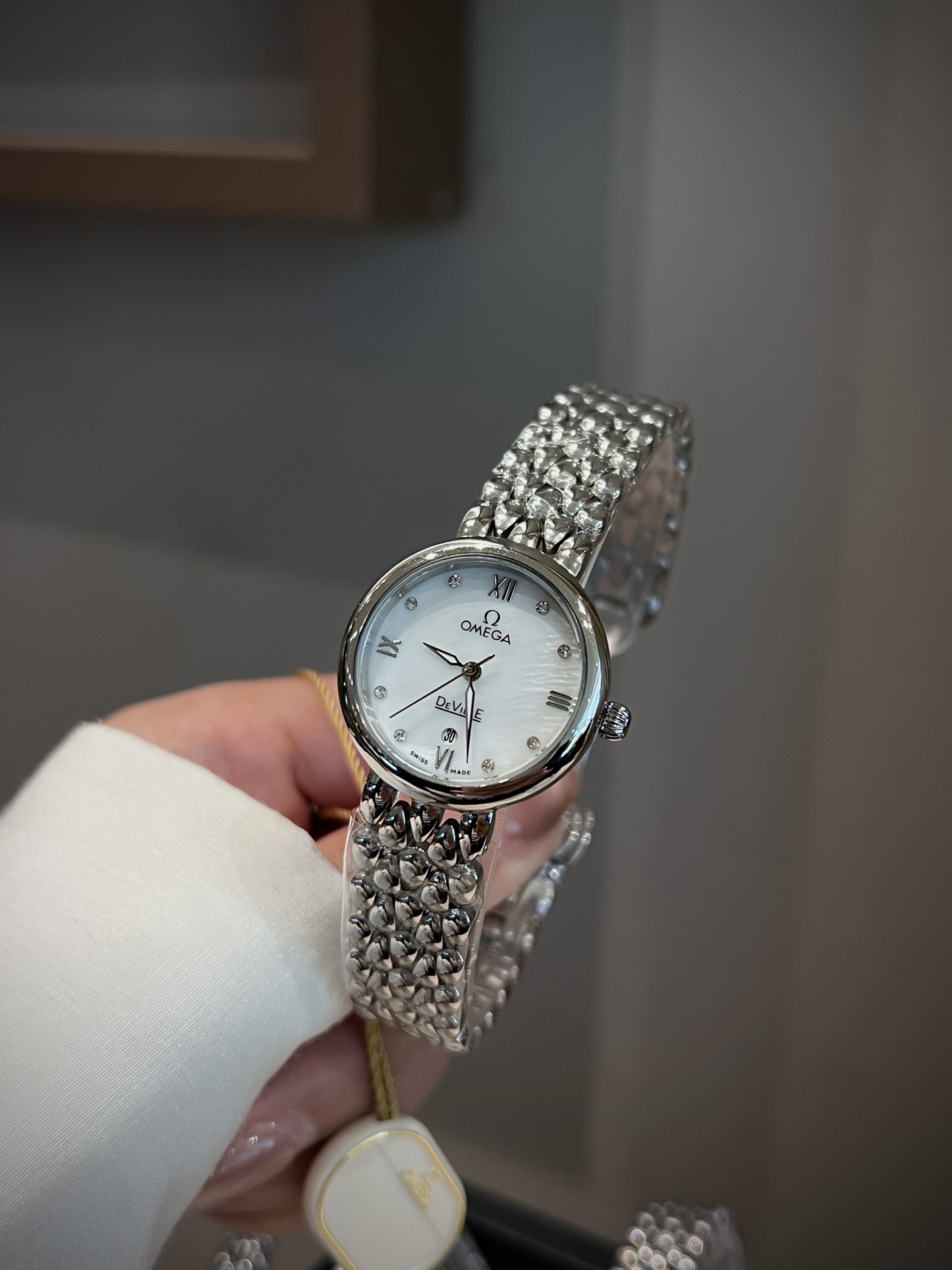Cheap OMEGA - Omega Elegant Series - An outstanding and stunning debut, seamlessly integrating the elegant charm of precious j, $280 USD- [IB211524] - Replica Omega AAA Quality Watches