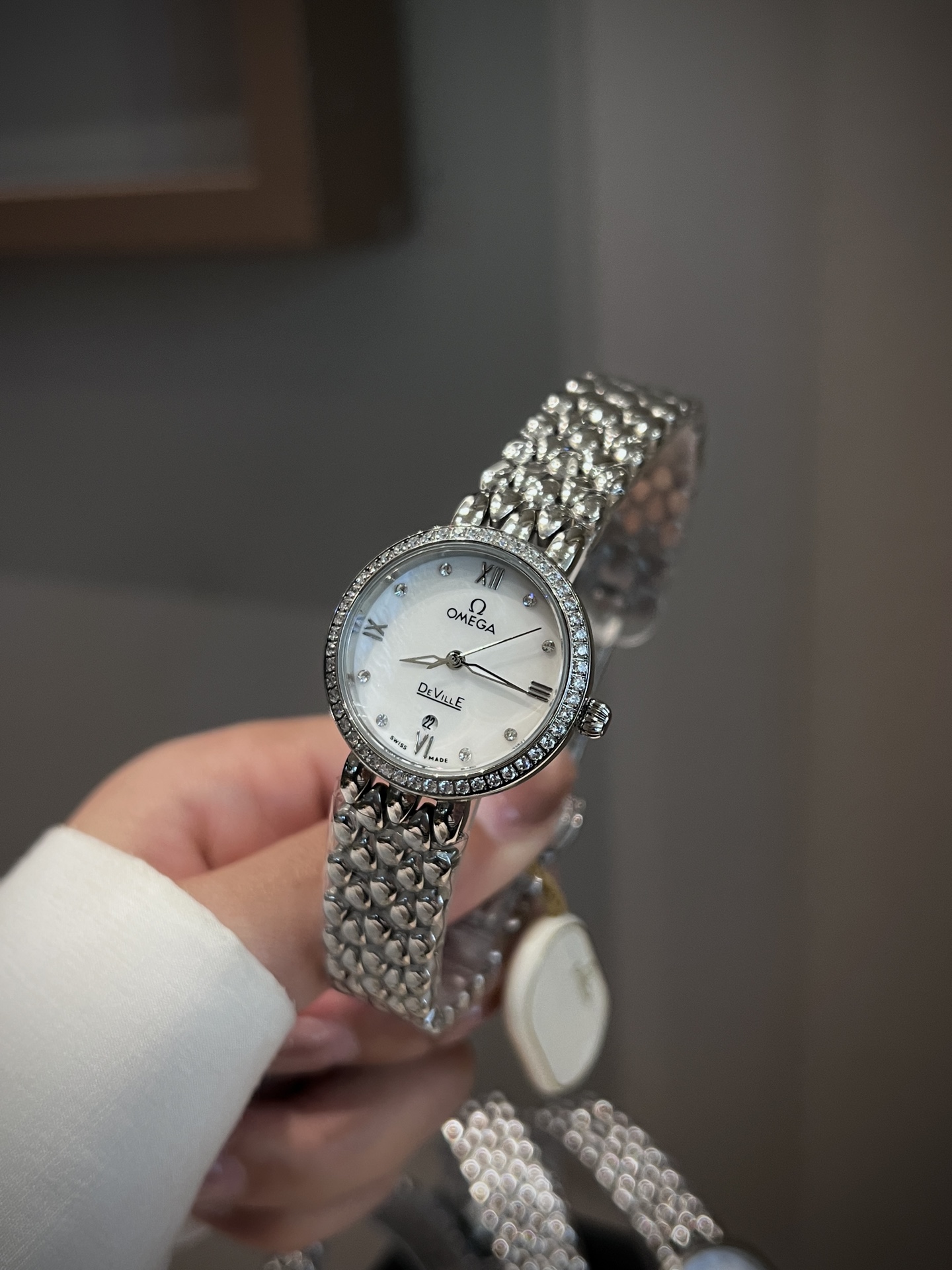 Cheap OMEGA - Omega Elegant Series - An outstanding and stunning debut, seamlessly integrating the elegant charm of precious j, $280 USD- [IB211525] - Replica Omega AAA Quality Watches
