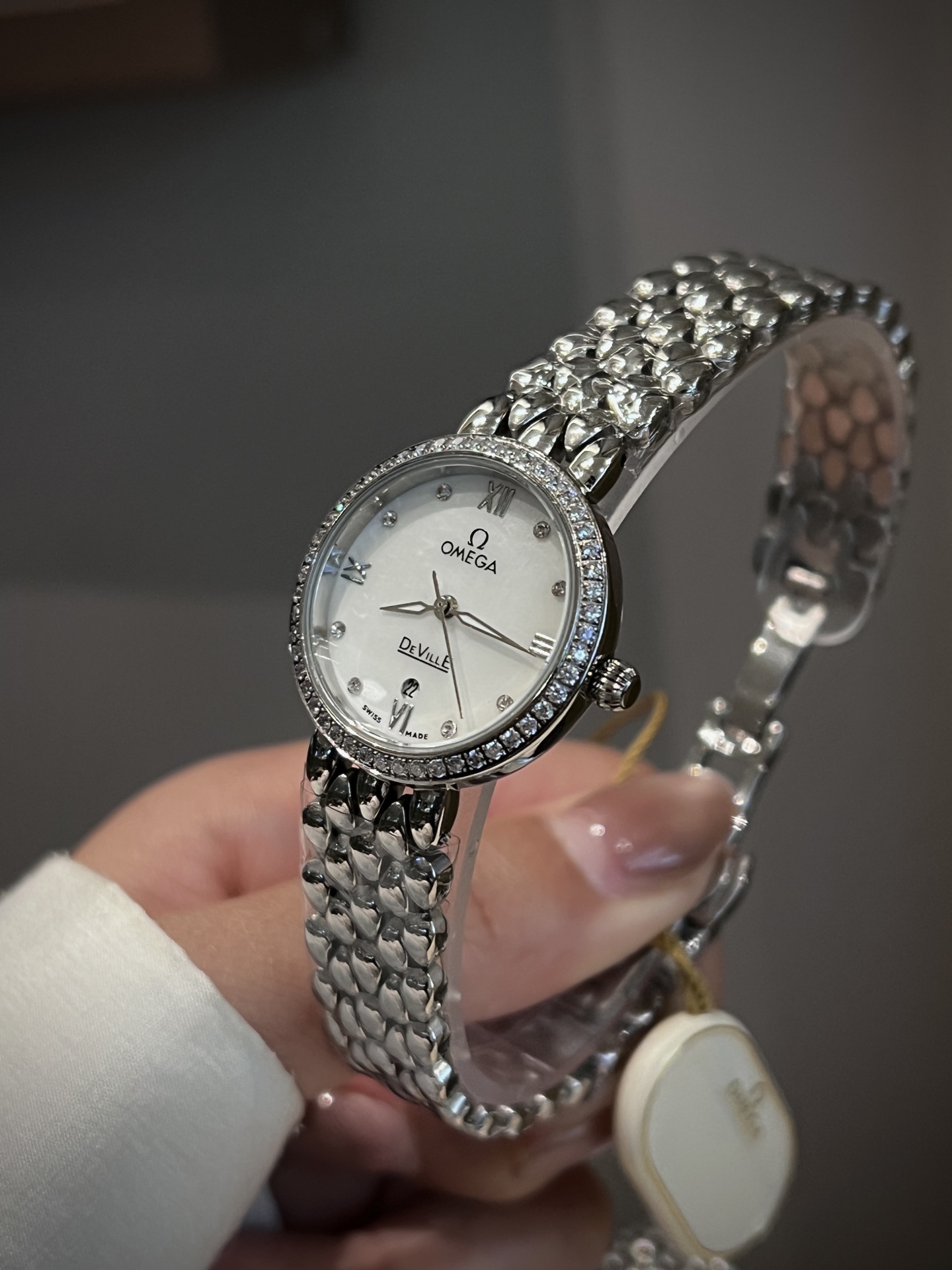 Cheap OMEGA - Omega Elegant Series - An outstanding and stunning debut, seamlessly integrating the elegant charm of precious j, $280 USD- [IB211526] - Replica Omega AAA Quality Watches