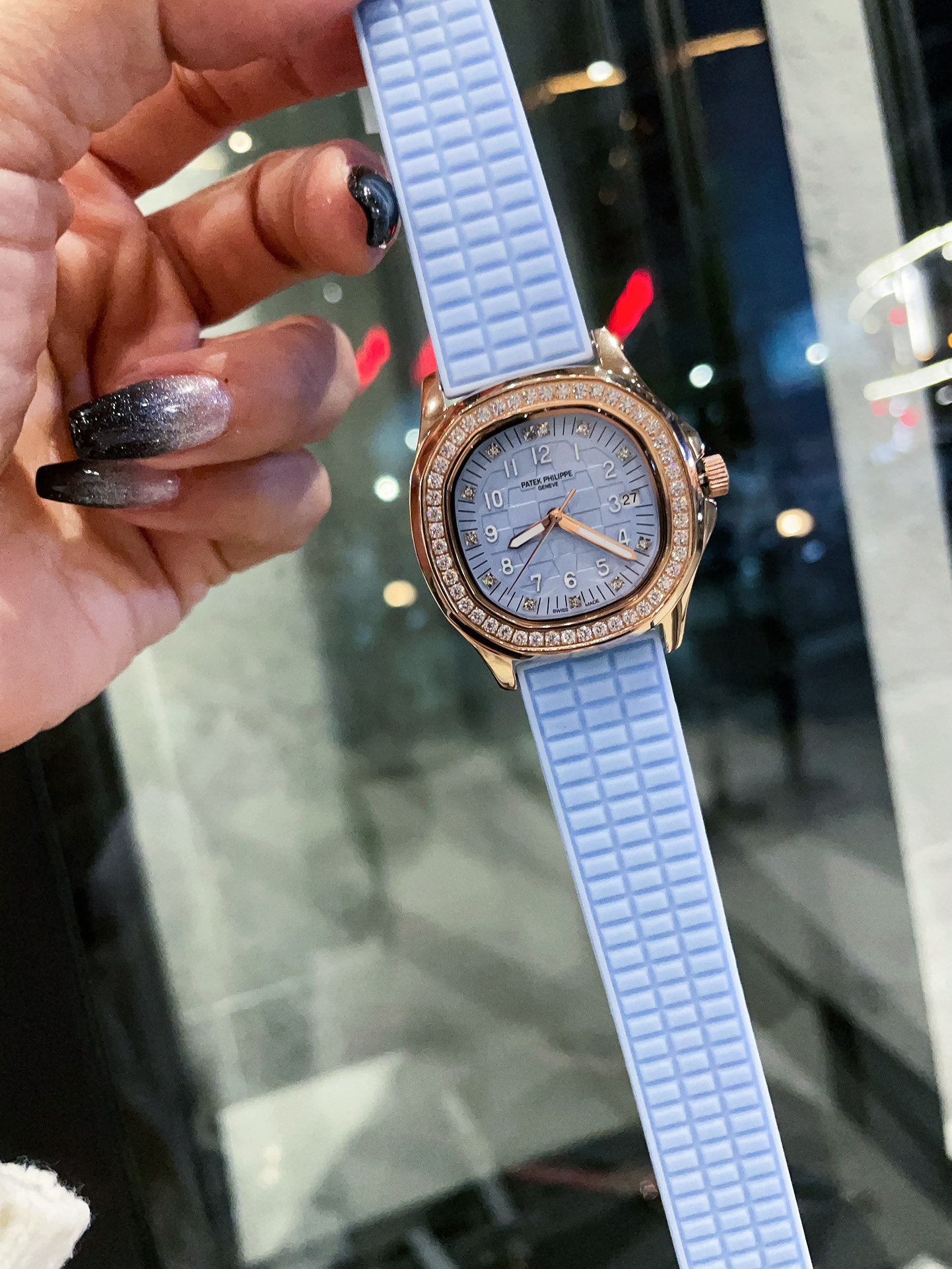 Cheap Patek Philippe AAA Diamond Watches in 211602, $280 USD- [IB211602] - Replica Patek Philippe AAA Diamond Watches