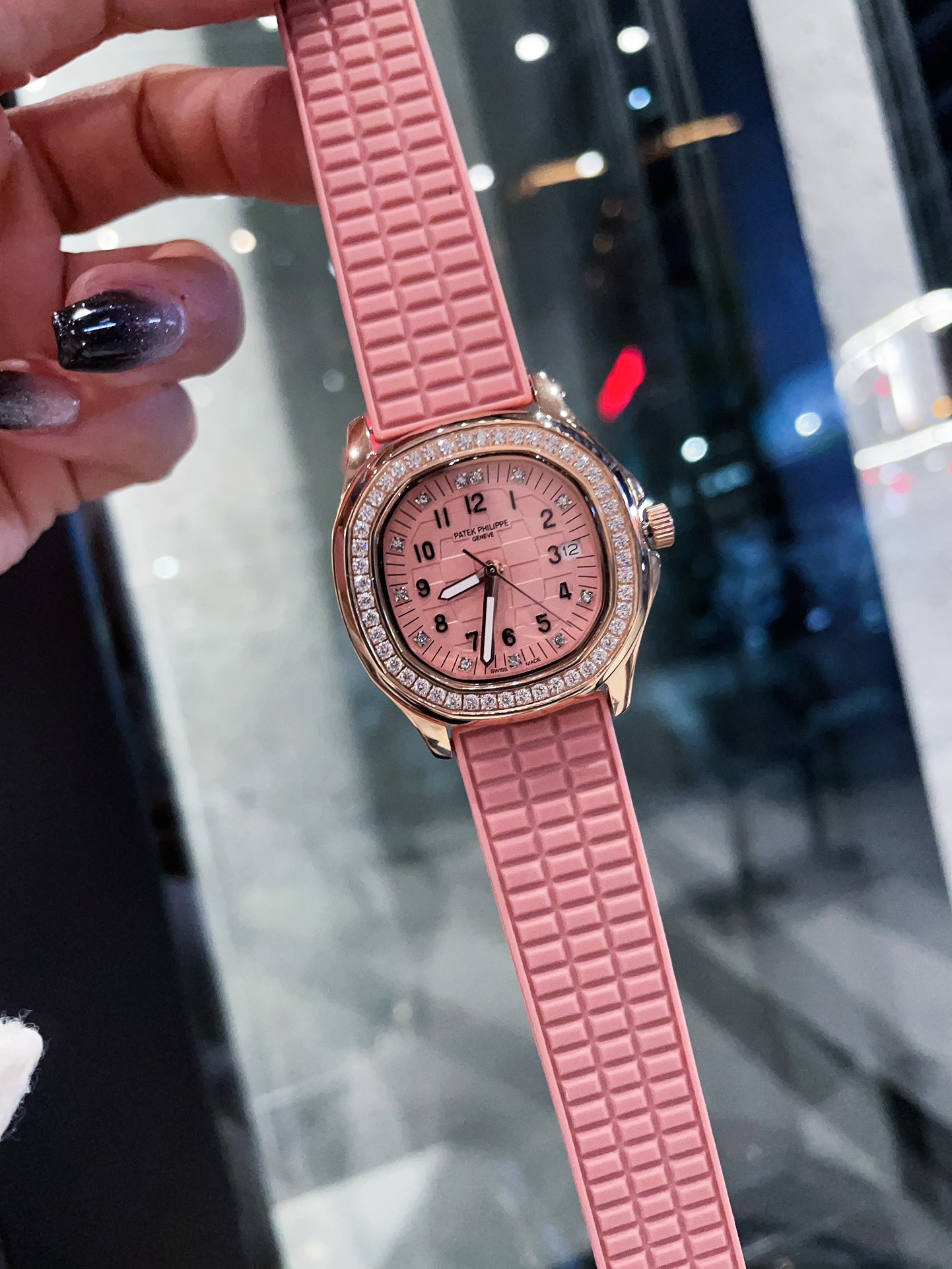 Cheap Patek Philippe AAA Diamond Watches in 211603, $280 USD- [IB211603] - Replica Patek Philippe AAA Diamond Watches