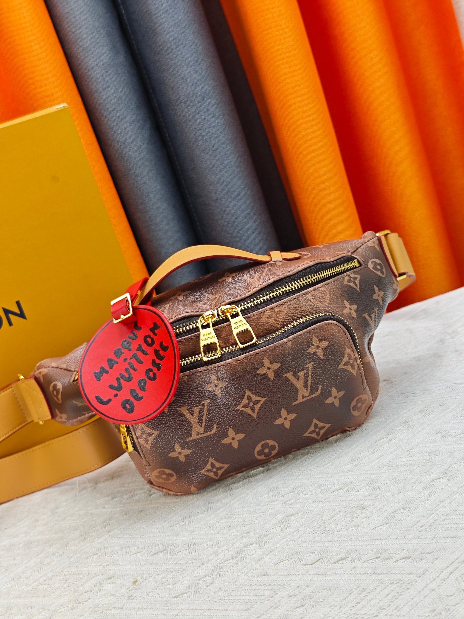 Cheap New Arrivals Louis Vuitton AAA quality Waist Bags in 211805, $70 USD- [IB211805] - Replica Louis Vuitton AAA+++ bags For Men