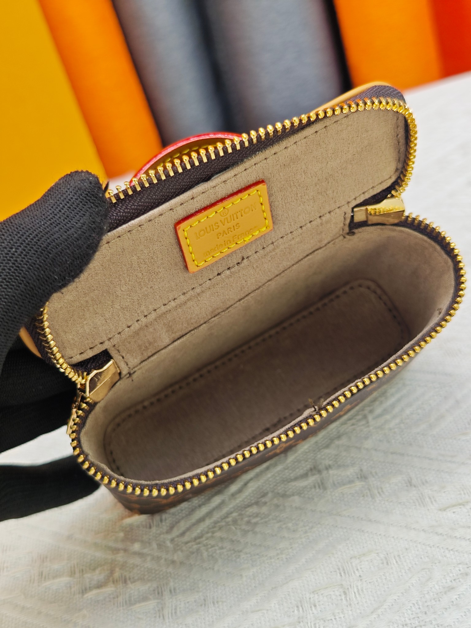 Cheap New Arrivals Louis Vuitton AAA quality Vanity Chain Pouch  in 211822, $75 USD- [IB211822] - Replica Louis Vuitton AAA quality Vanity Pouch