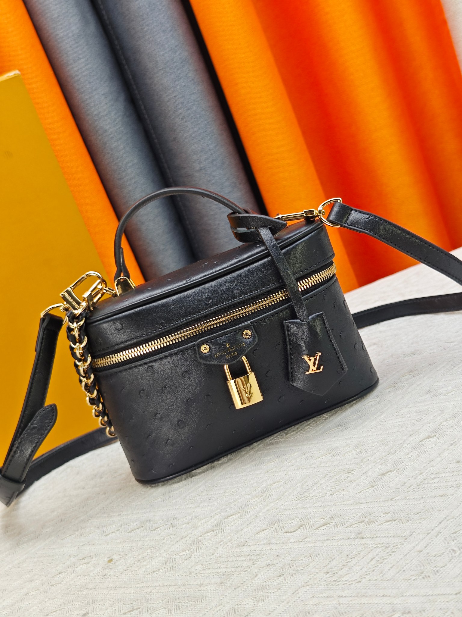 Cheap New Arrivals Louis Vuitton AAA quality Vanity Chain Pouch  in 211824, $75 USD- [IB211824] - Replica Louis Vuitton AAA quality Vanity Pouch