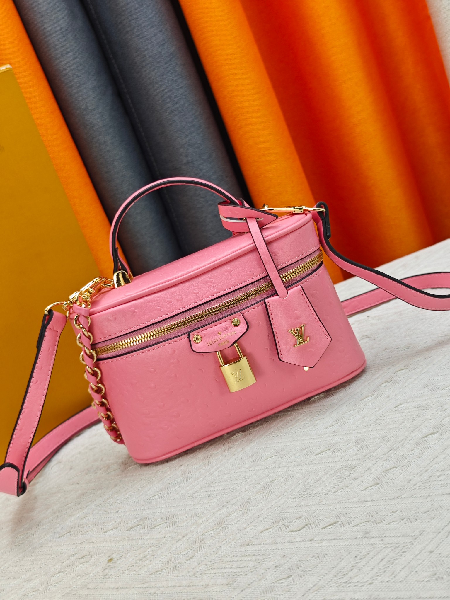 Cheap New Arrivals Louis Vuitton AAA quality Vanity Chain Pouch  in 211825, $75 USD- [IB211825] - Replica Louis Vuitton AAA quality Vanity Pouch