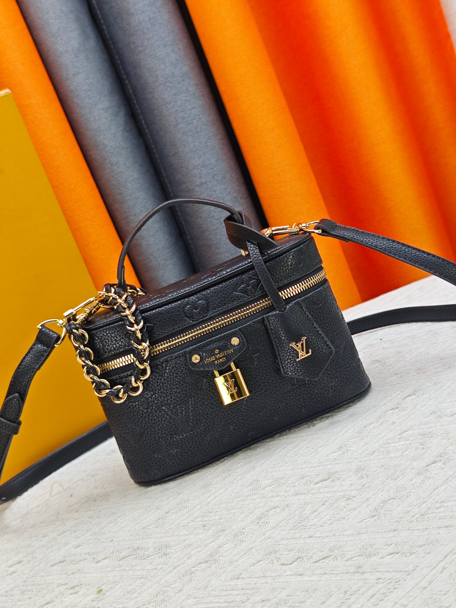 Cheap New Arrivals Louis Vuitton AAA quality Vanity Chain Pouch  in 211828, $75 USD- [IB211828] - Replica Louis Vuitton AAA quality Vanity Pouch
