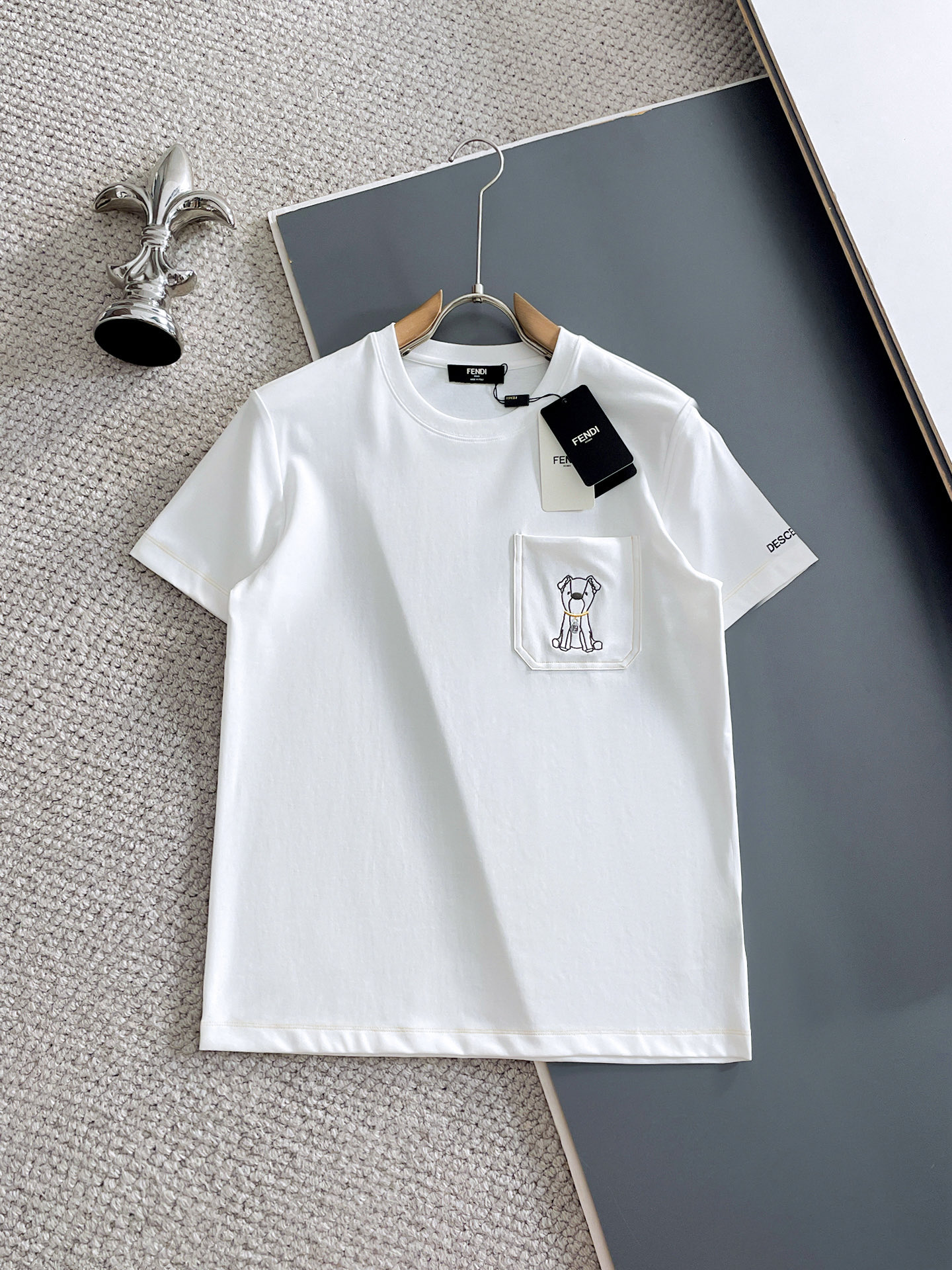 Cheap FENDI T-shirts for Men in 211846, $35 USD- [IB211846] - Replica FENDI T-shirts for Men