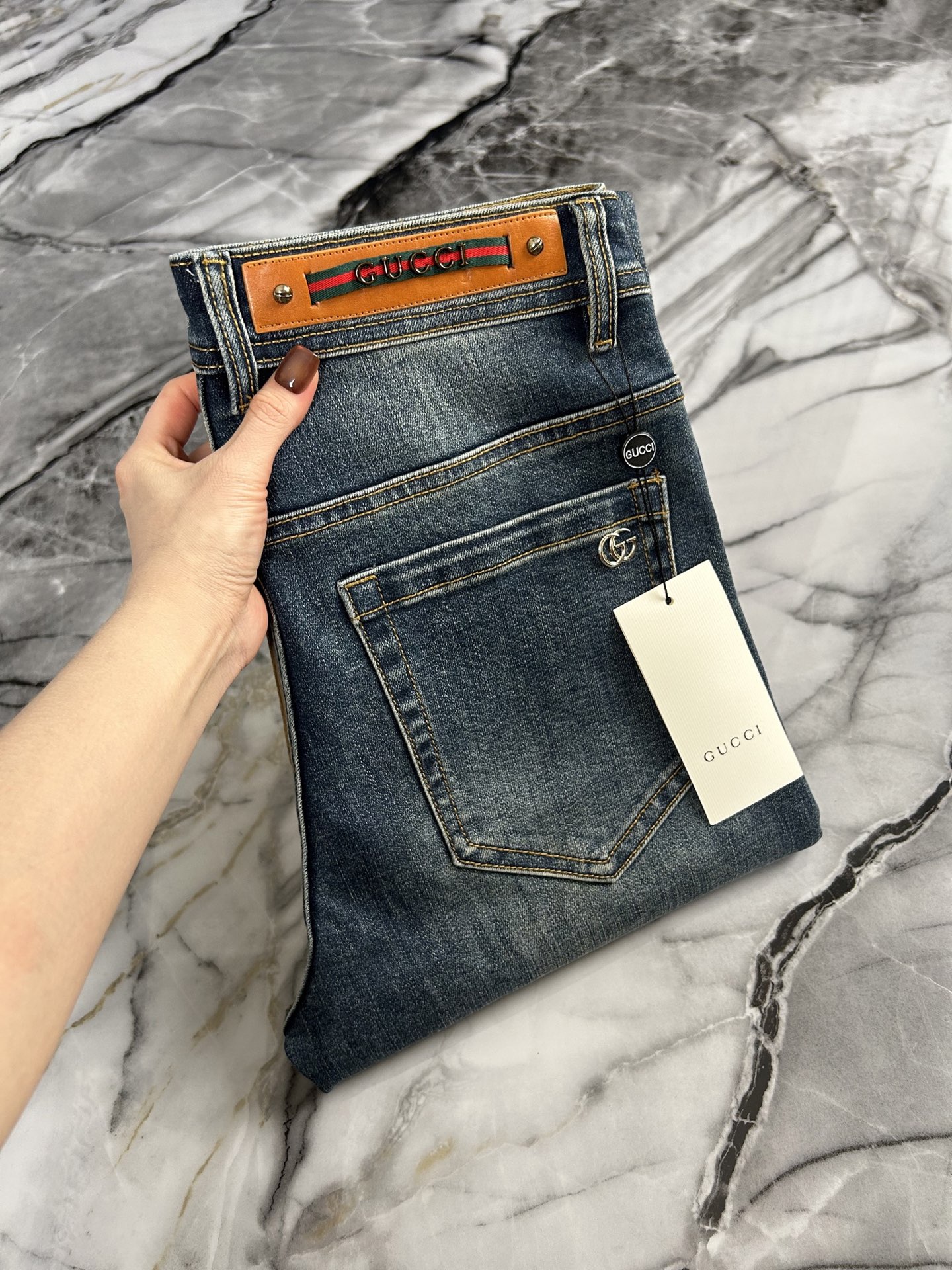Cheap Gucci Pants for Men in 211858, $50 USD- [IB211858] - Replica Gucci Pants for Men