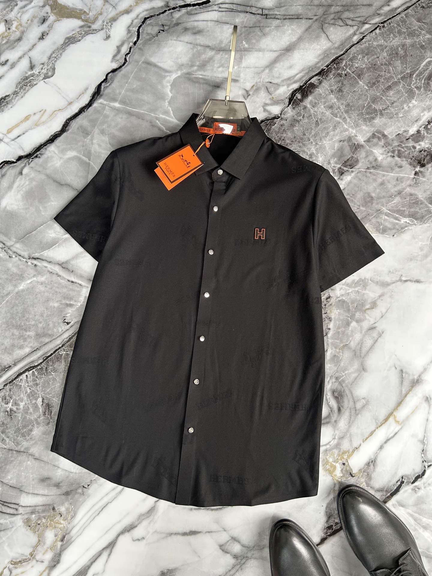 Cheap Hermes Polo T-Shirts for Men in 211864, $30 USD- [IB211864] - Replica Hermes Polo T-Shirts for Men