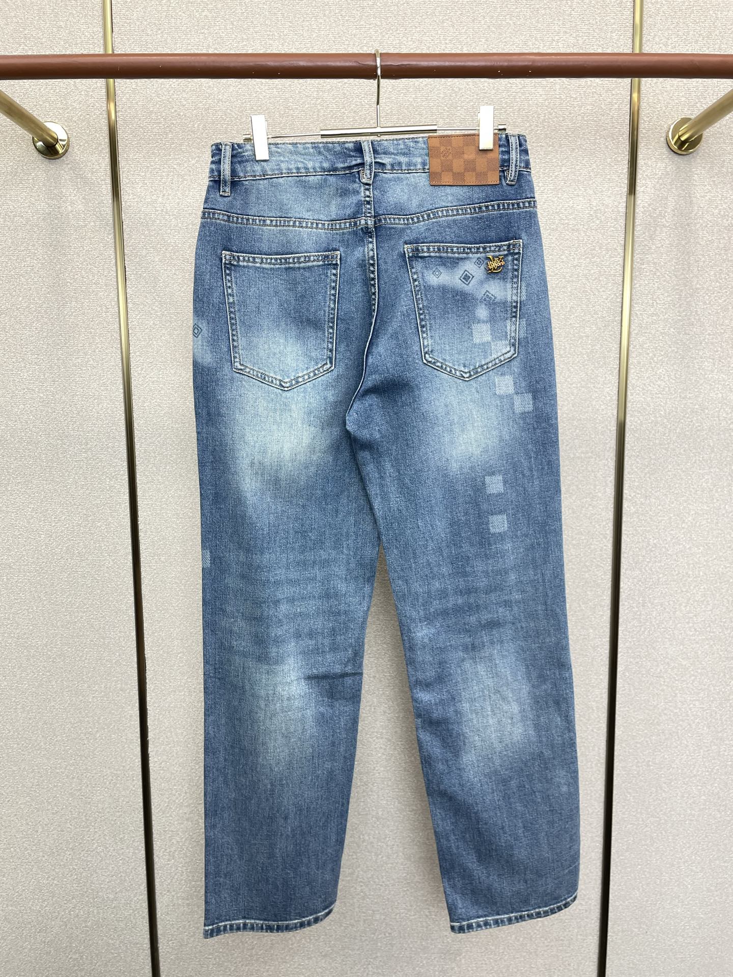 Cheap Louis Vuitton Jeans for Men in 211869, $50 USD- [IB211869] - Replica Louis Vuitton Jeans for Men