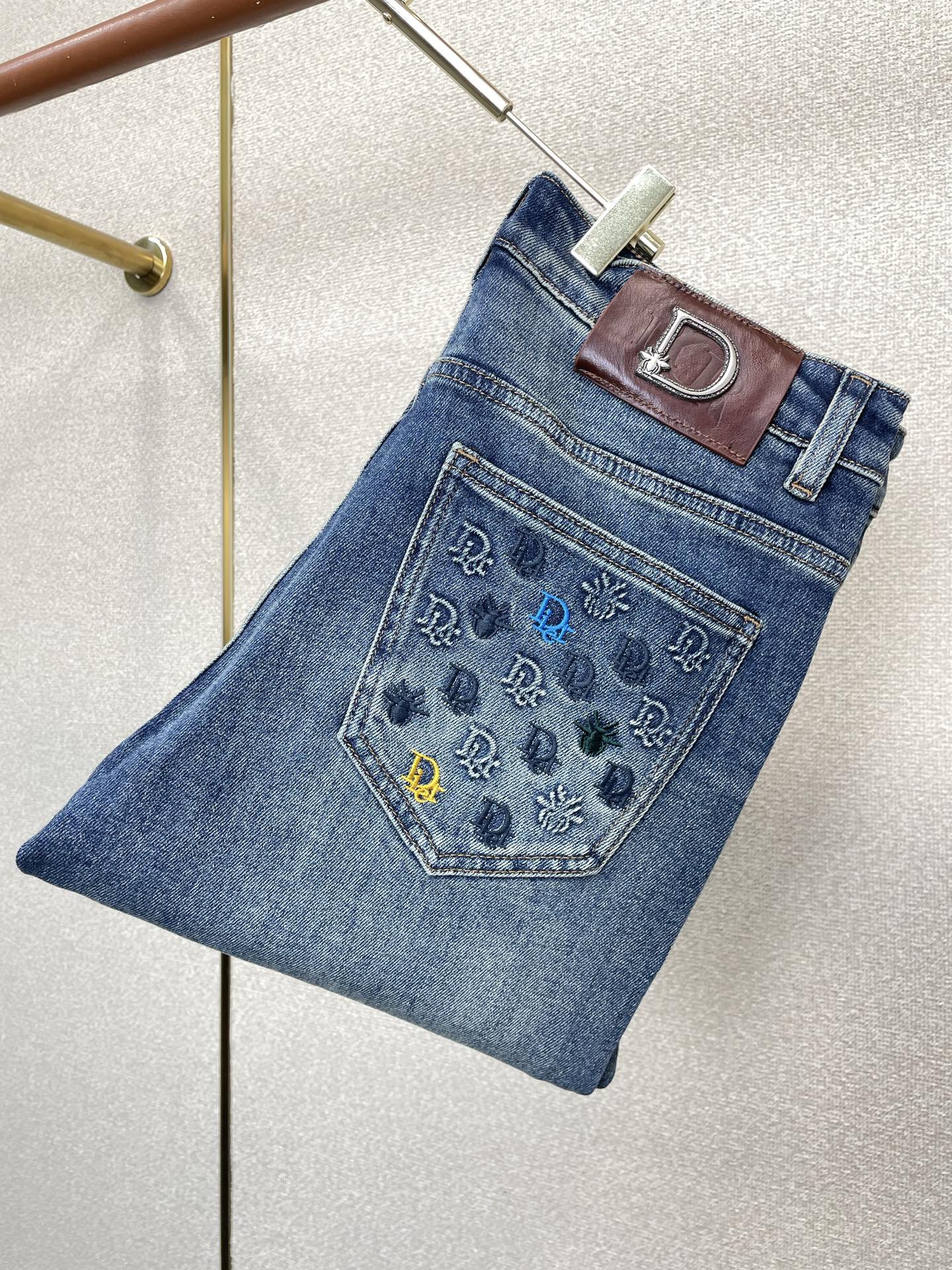 Cheap Dior Jeans for Men in 211871, $50 USD- [IB211871] - Replica Dior Jeans for Men