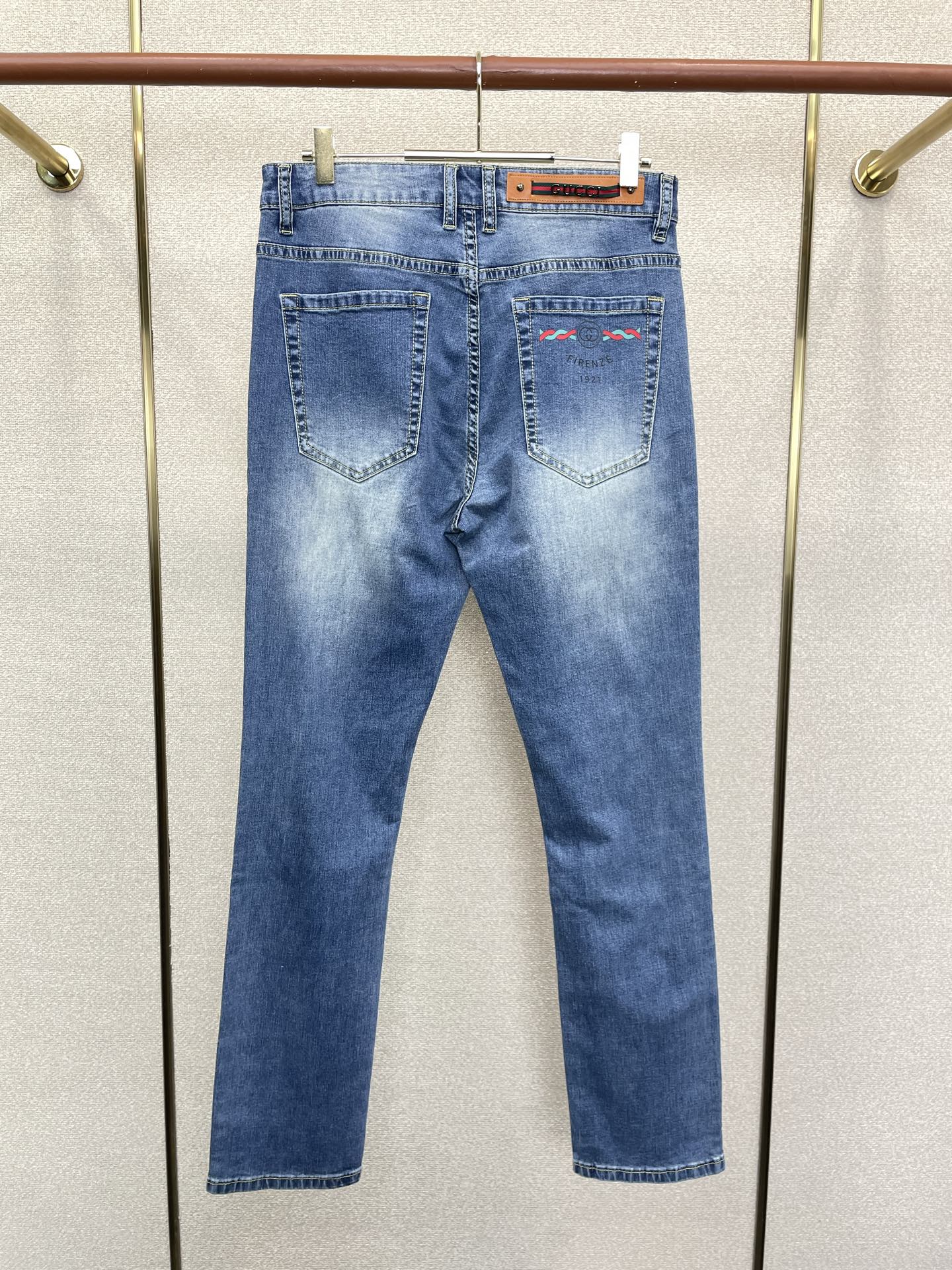 Cheap Gucci Jeans for Men in 211874, $50 USD- [IB211874] - Replica Gucci Jeans for Men