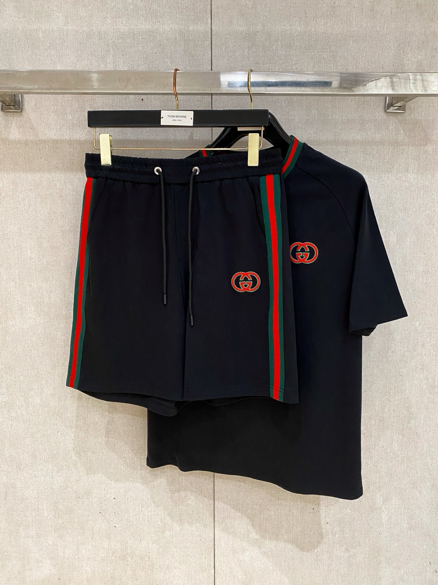 Cheap Gucci Short Tracksuits For Men in 211879, $55 USD- [IB211879] - Replica Gucci Short Tracksuits For Men