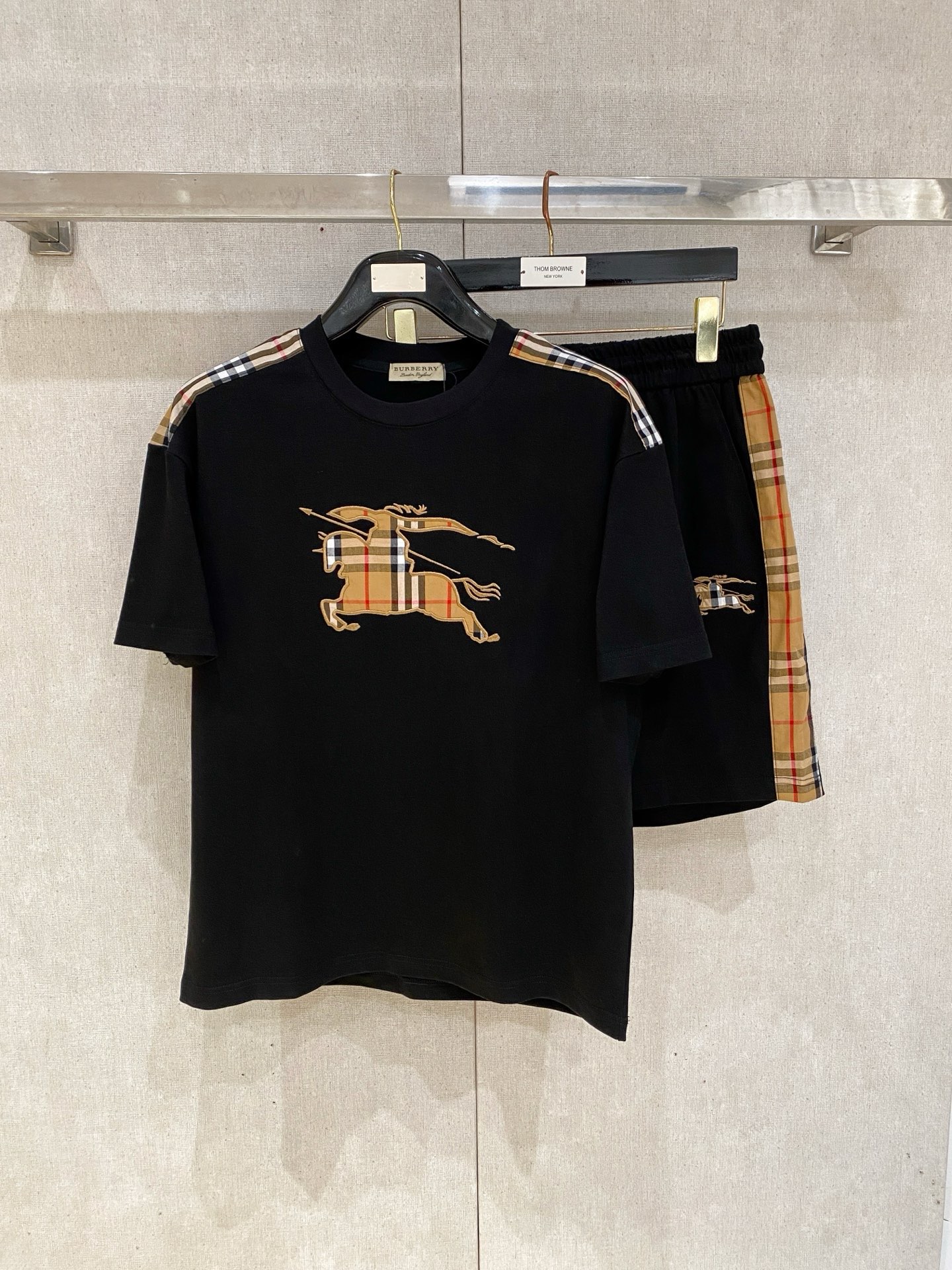 Cheap Burberry Short Tracksuits For Men in 211881, $55 USD- [IB211881] - Replica Burberry Short Tracksuits For Men