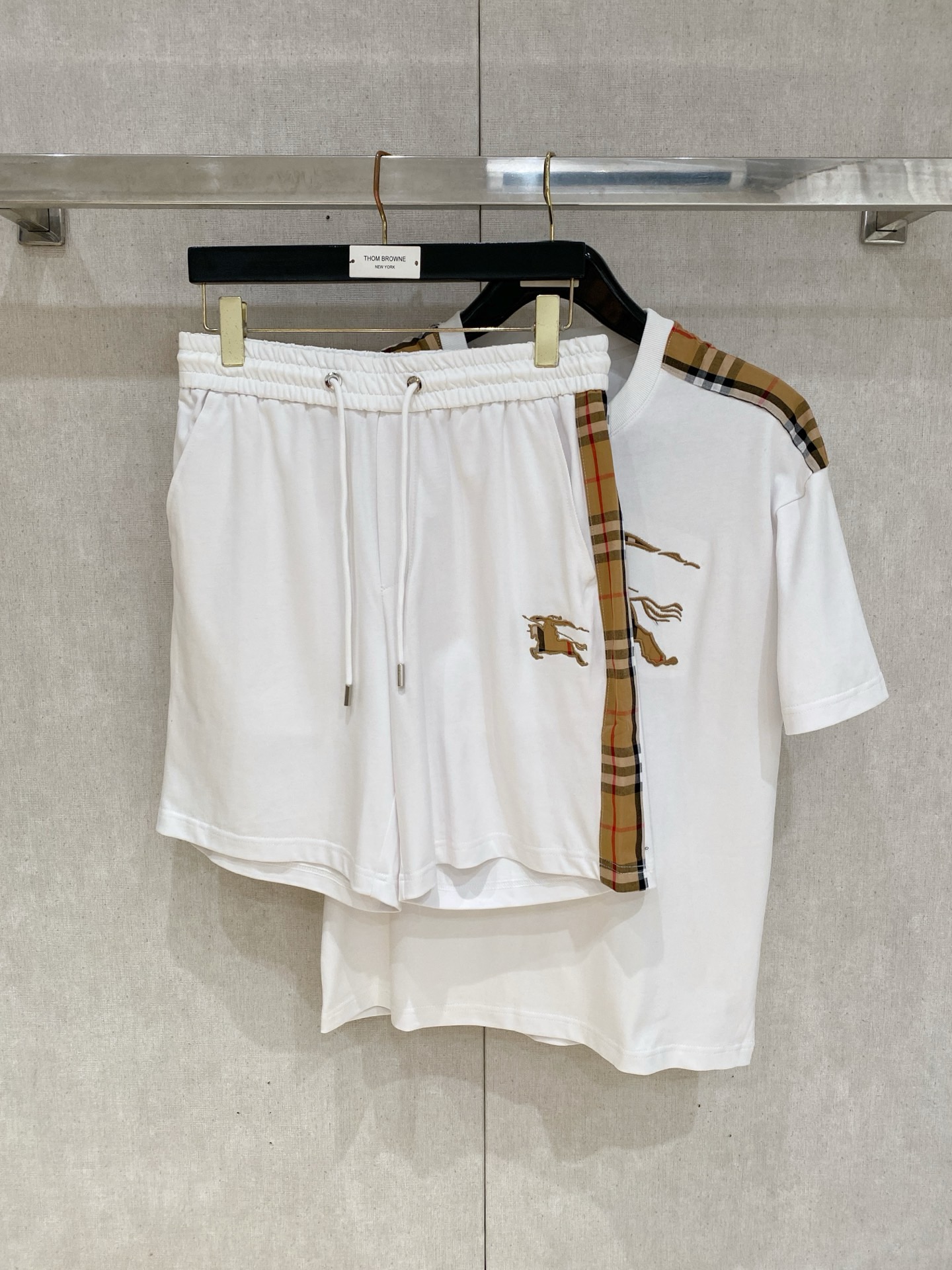 Cheap Burberry Short Tracksuits For Men in 211882, $55 USD- [IB211882] - Replica Burberry Short Tracksuits For Men