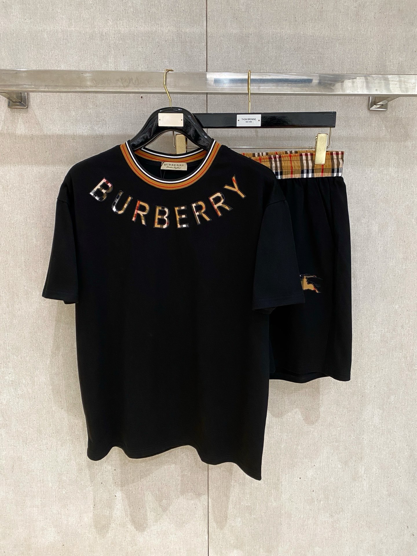 Cheap Burberry Short Tracksuits For Men in 211885, $55 USD- [IB211885] - Replica Burberry Short Tracksuits For Men