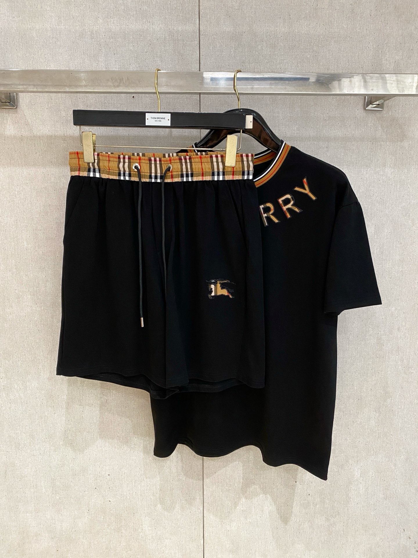 Cheap Burberry Short Tracksuits For Men in 211885, $55 USD- [IB211885] - Replica Burberry Short Tracksuits For Men