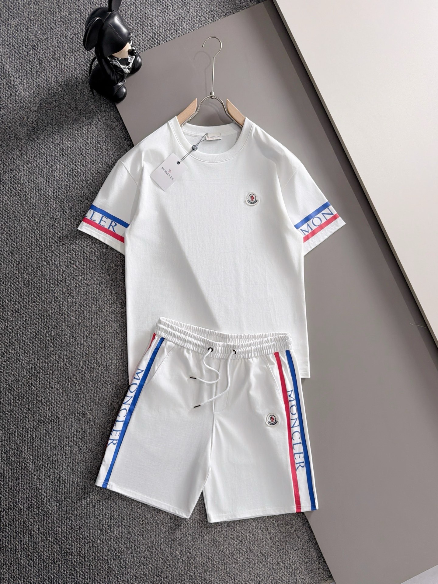 Cheap Moncler Short Tracksuits For Men in 211903, $55 USD- [IB211903] - Replica Moncler Short Tracksuits For Men