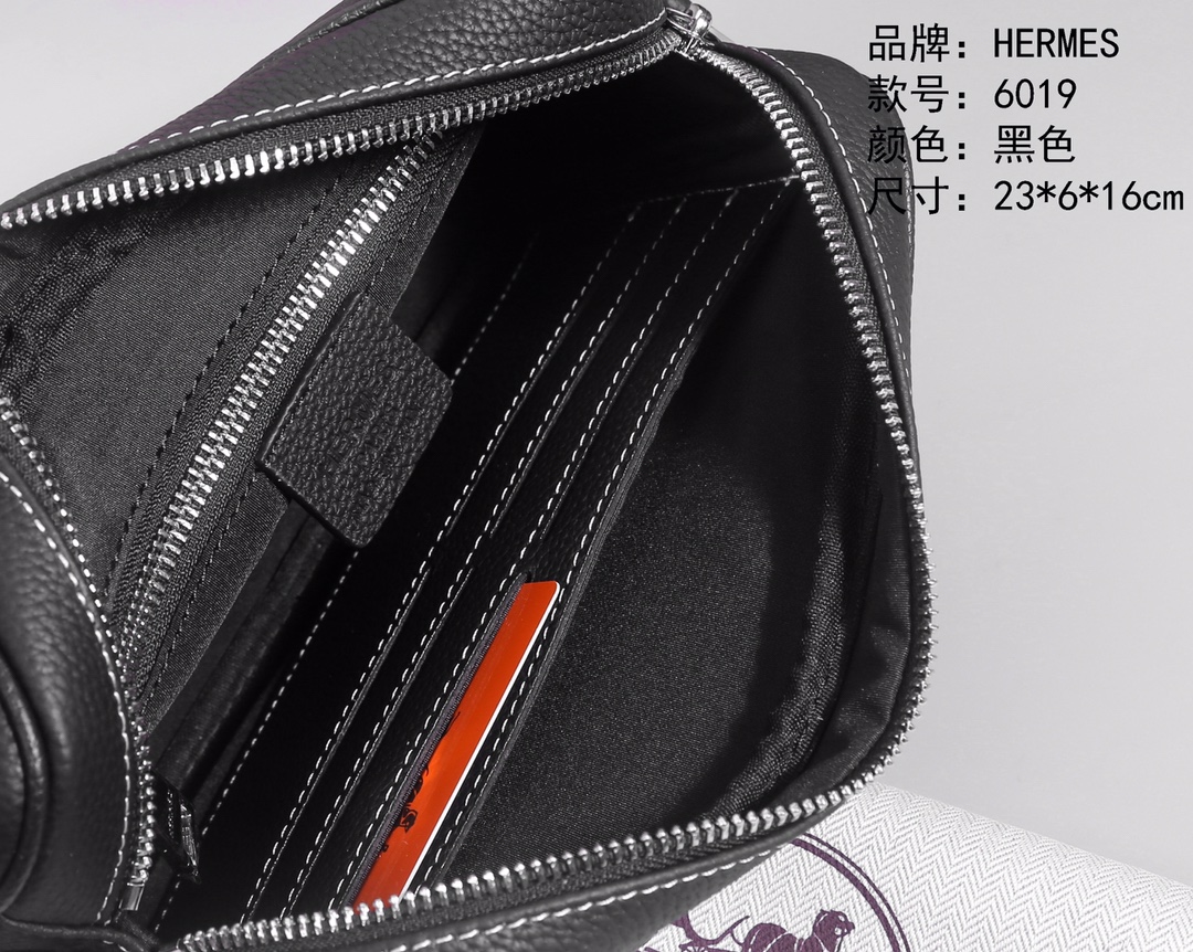Cheap New Arrivals Hermes AAA quality Crossbody Bags for Men in 211935, $80 USD- [IB211935] - Replica Hermes AAA+++ Bags For Men