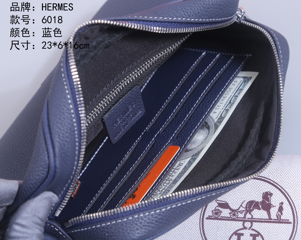 Cheap New Arrivals Hermes AAA quality Crossbody Bags for Men in 211936, $80 USD- [IB211936] - Replica Hermes AAA+++ Bags For Men