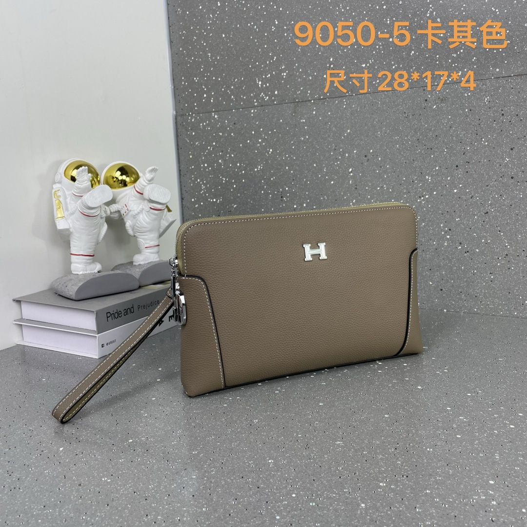 Cheap New Arrivals Hermes AAA quality Clutchs for Men in 211943, $75 USD- [IB211943] - Replica Hermes AAA+++ Bags For Men