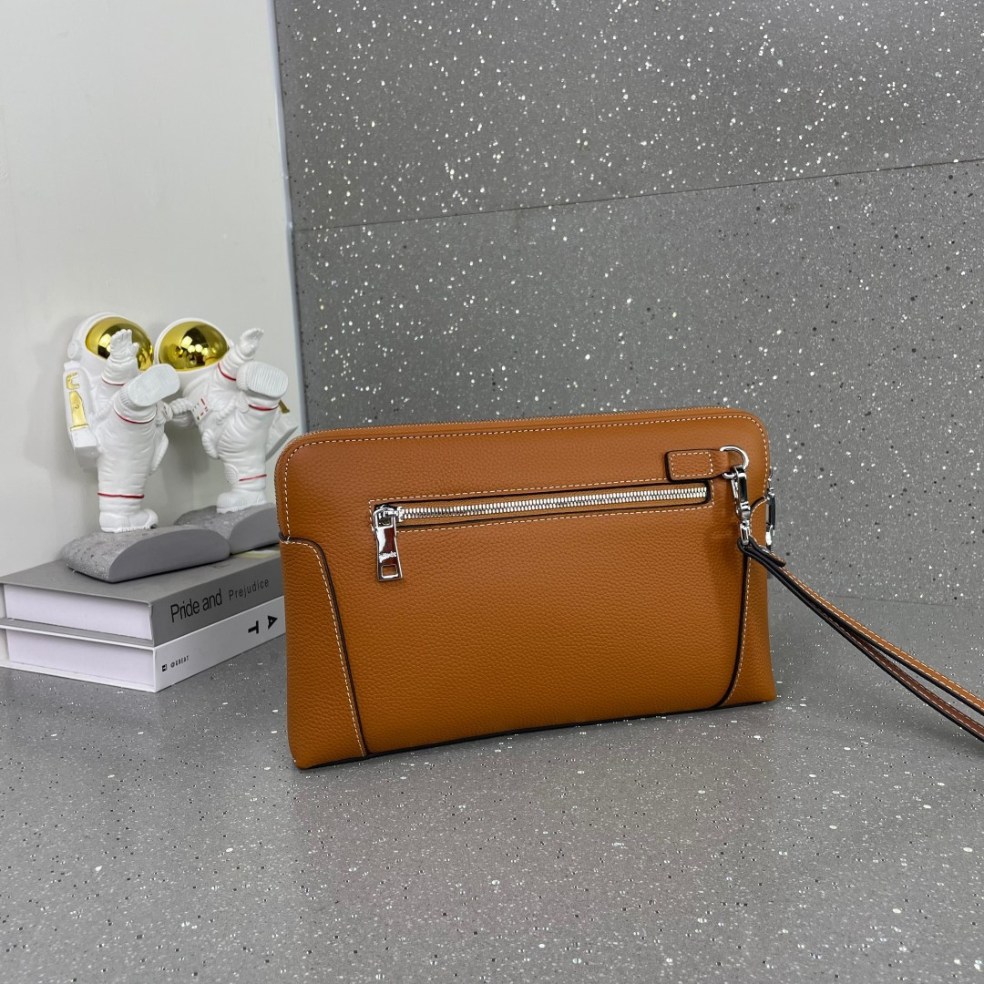 Cheap New Arrivals Hermes AAA quality Clutchs for Men in 211945, $75 USD- [IB211945] - Replica Hermes AAA+++ Bags For Men