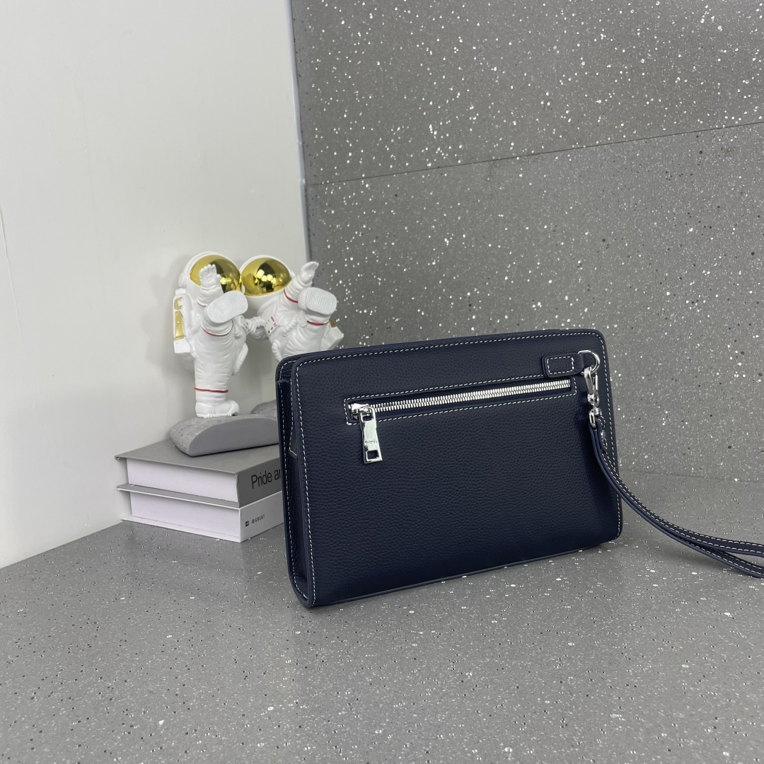 Cheap New Arrivals Hermes AAA quality Clutchs for Men in 211948, $75 USD- [IB211948] - Replica Hermes AAA+++ Bags For Men