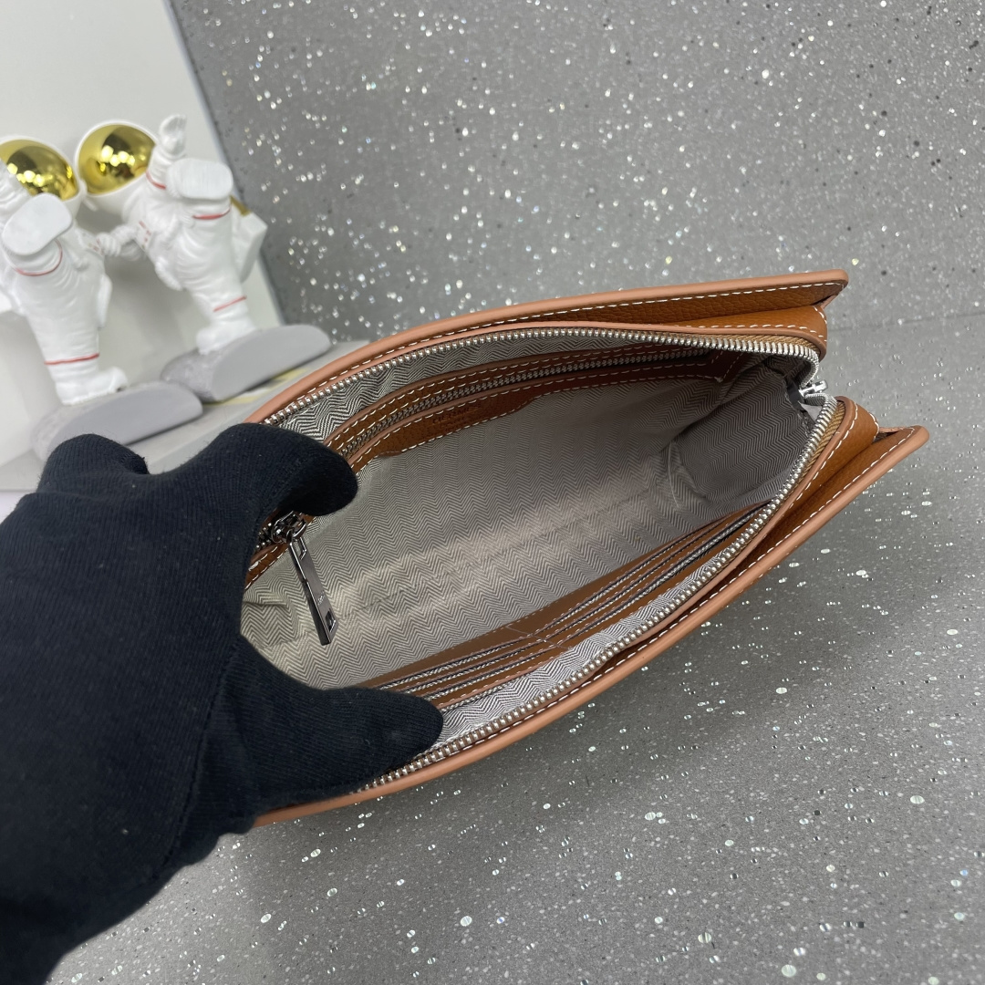 Cheap New Arrivals Hermes AAA quality Clutchs for Men in 211949, $75 USD- [IB211949] - Replica Hermes AAA+++ Bags For Men