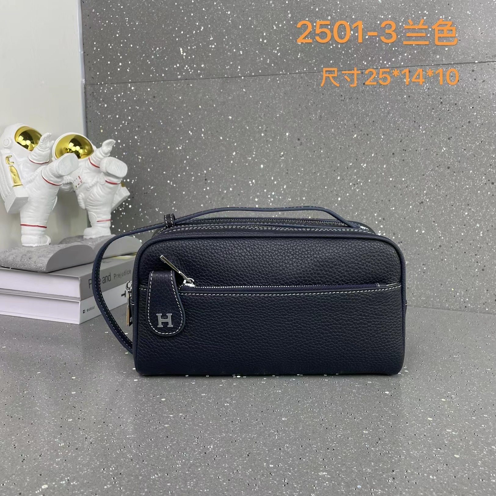 Cheap New Arrivals Hermes AAA quality Clutchs for Men in 211950, $75 USD- [IB211950] - Replica Hermes AAA+++ Bags For Men