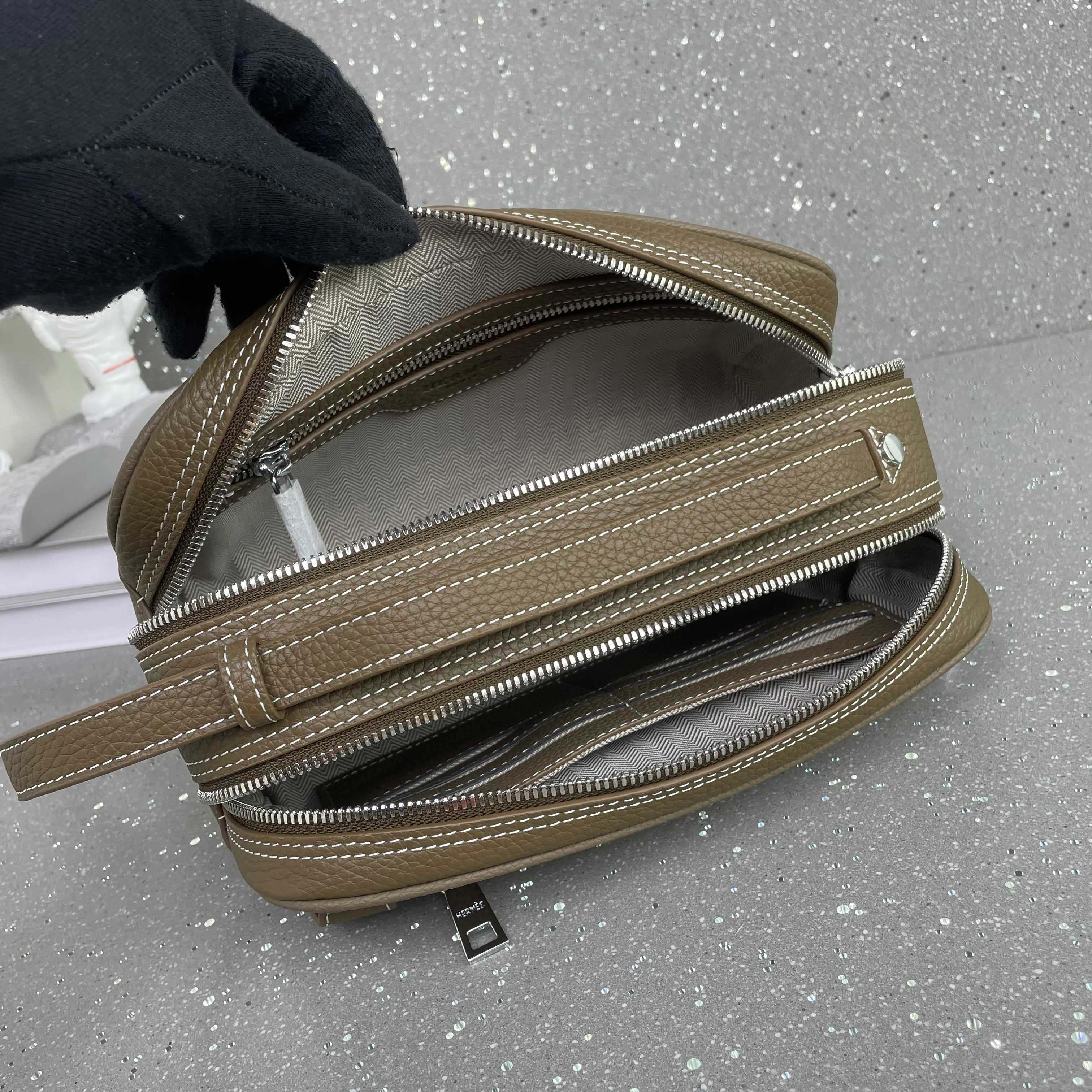Cheap New Arrivals Hermes AAA quality Clutchs for Men in 211951, $75 USD- [IB211951] - Replica Hermes AAA+++ Bags For Men