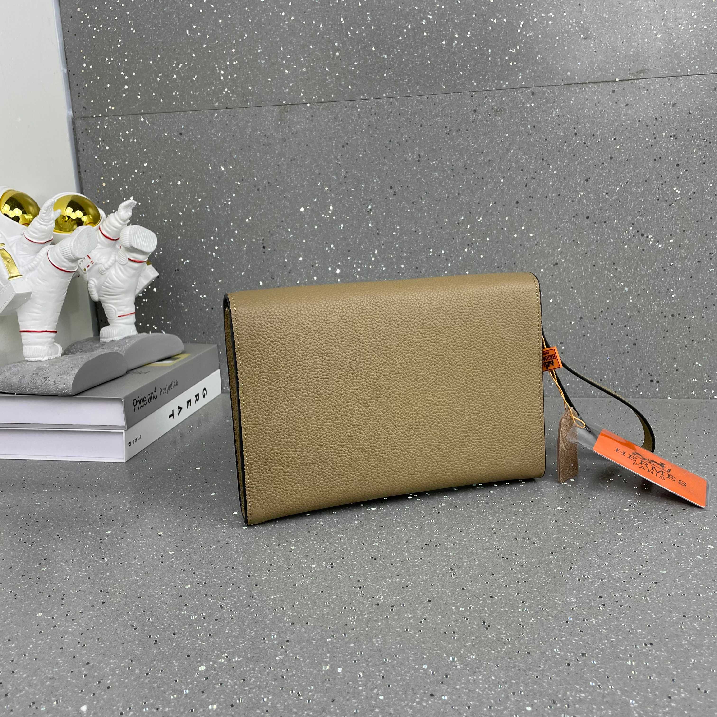 Cheap New Arrivals Hermes AAA quality Clutchs for Men in 211955, $75 USD- [IB211955] - Replica Hermes AAA+++ Bags For Men