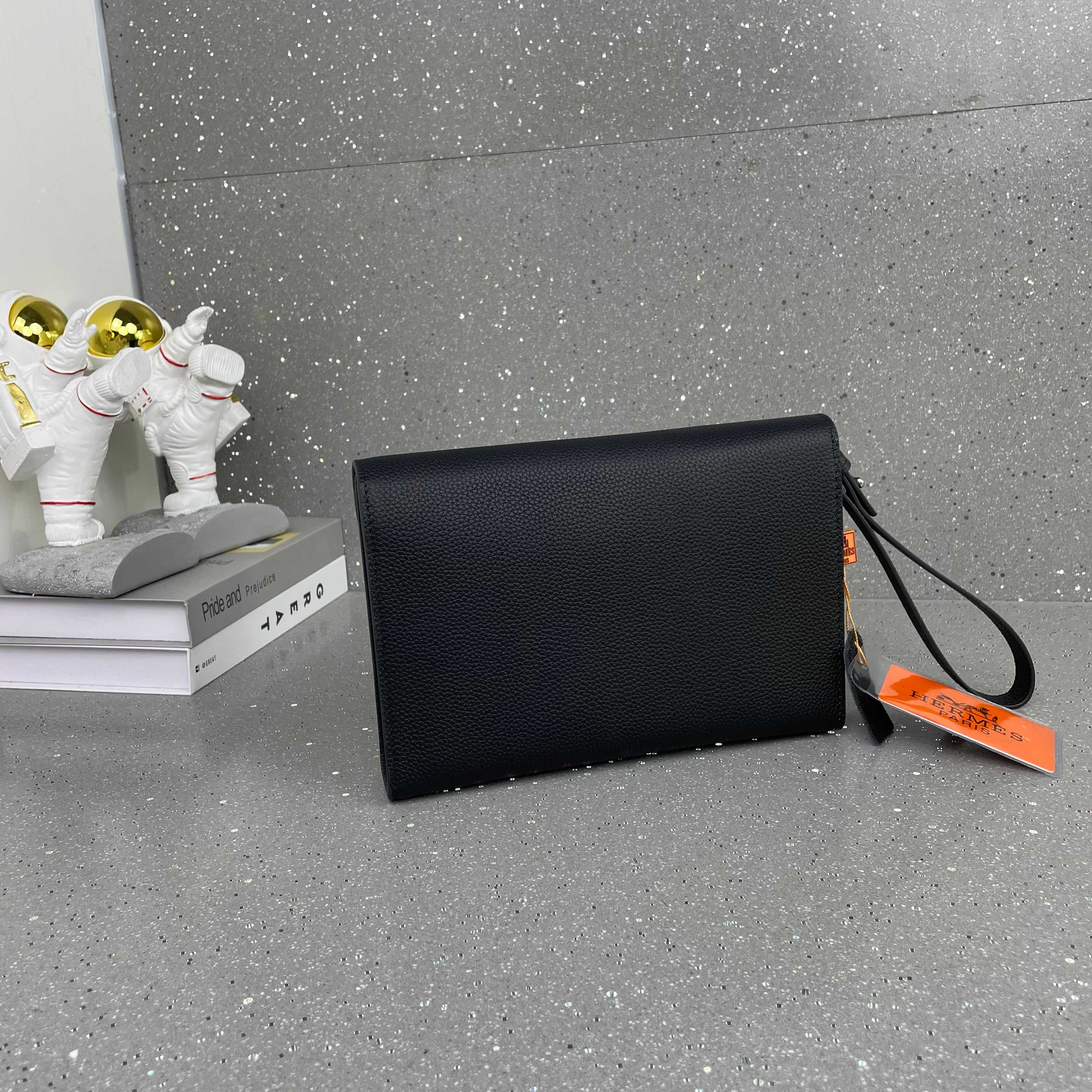 Cheap New Arrivals Hermes AAA quality Clutchs for Men in 211956, $75 USD- [IB211956] - Replica Hermes AAA+++ Bags For Men