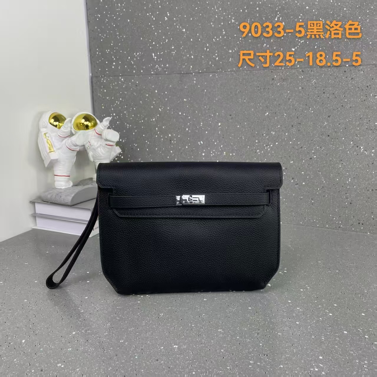 Cheap New Arrivals Hermes AAA quality Clutchs for Men in 211957, $75 USD- [IB211957] - Replica Hermes AAA+++ Bags For Men