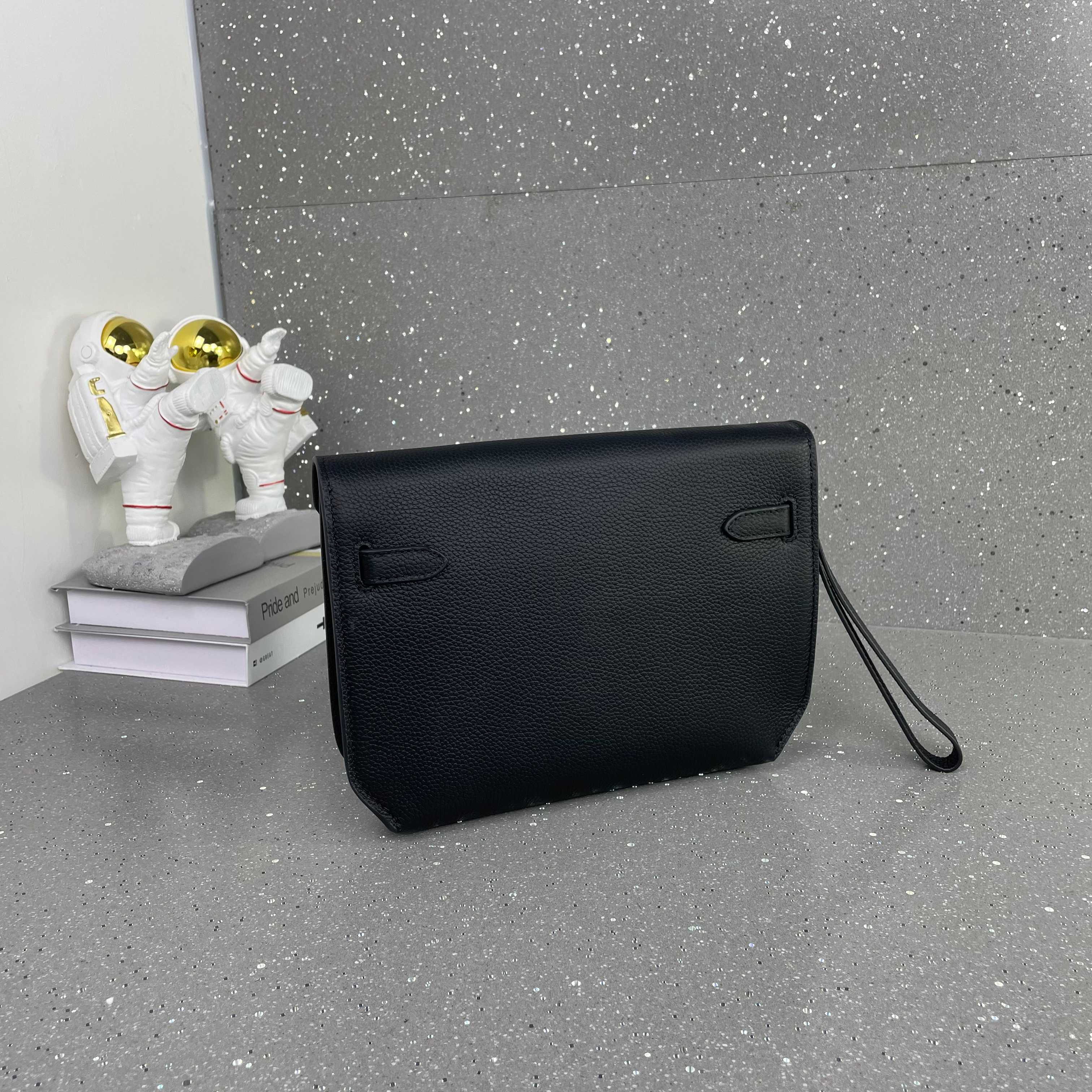 Cheap New Arrivals Hermes AAA quality Clutchs for Men in 211957, $75 USD- [IB211957] - Replica Hermes AAA+++ Bags For Men