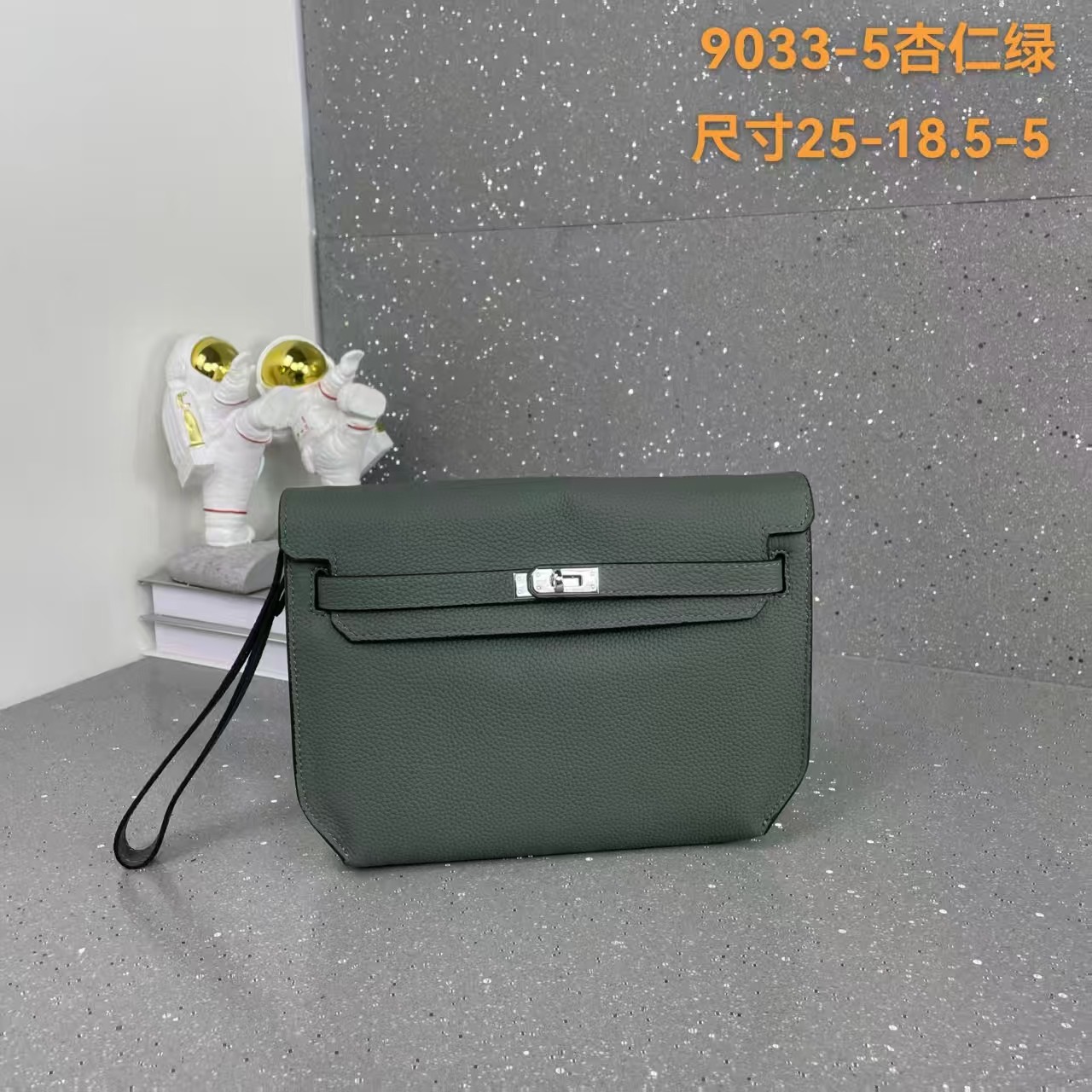 Cheap New Arrivals Hermes AAA quality Clutchs for Men in 211961, $75 USD- [IB211961] - Replica Hermes AAA+++ Bags For Men