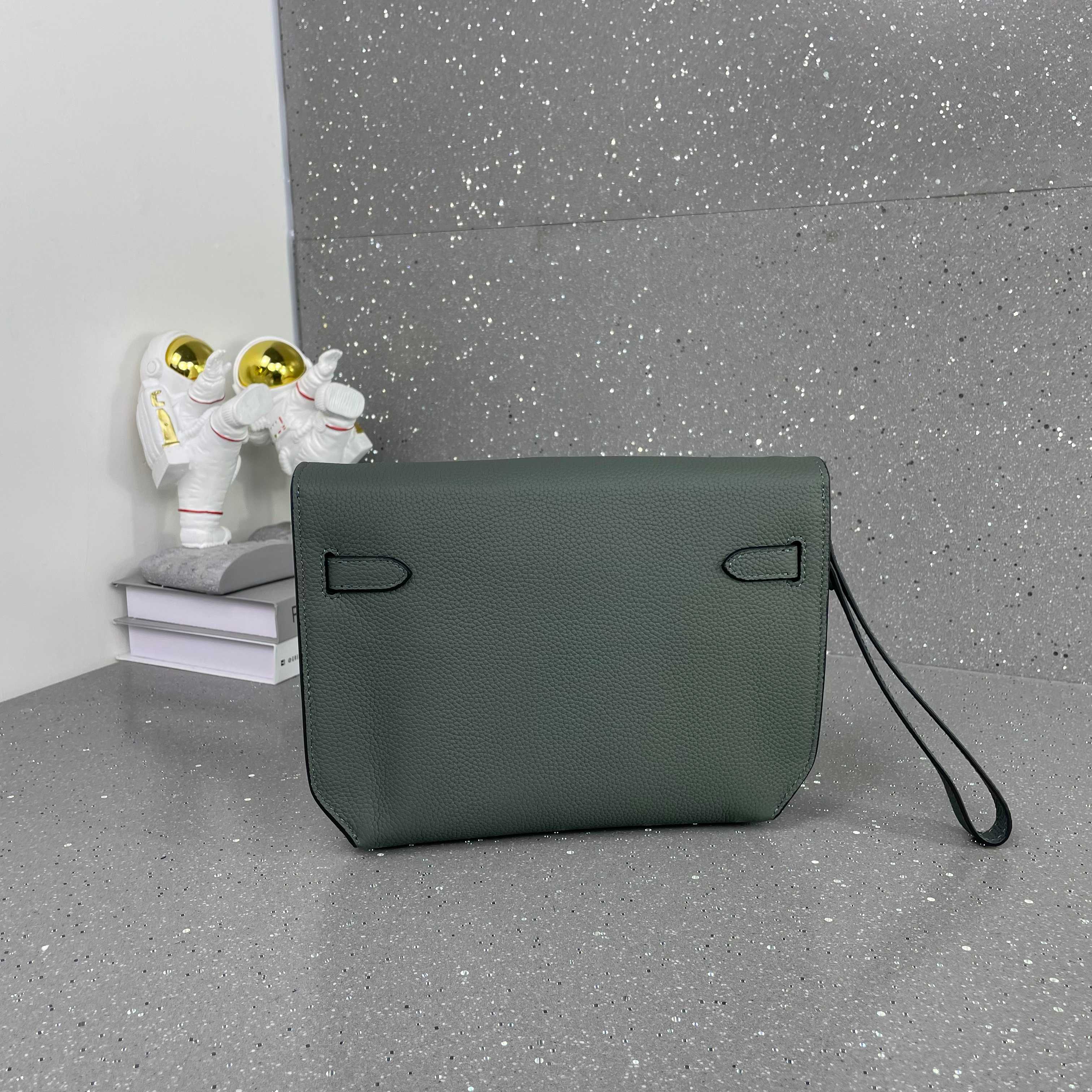 Cheap New Arrivals Hermes AAA quality Clutchs for Men in 211961, $75 USD- [IB211961] - Replica Hermes AAA+++ Bags For Men