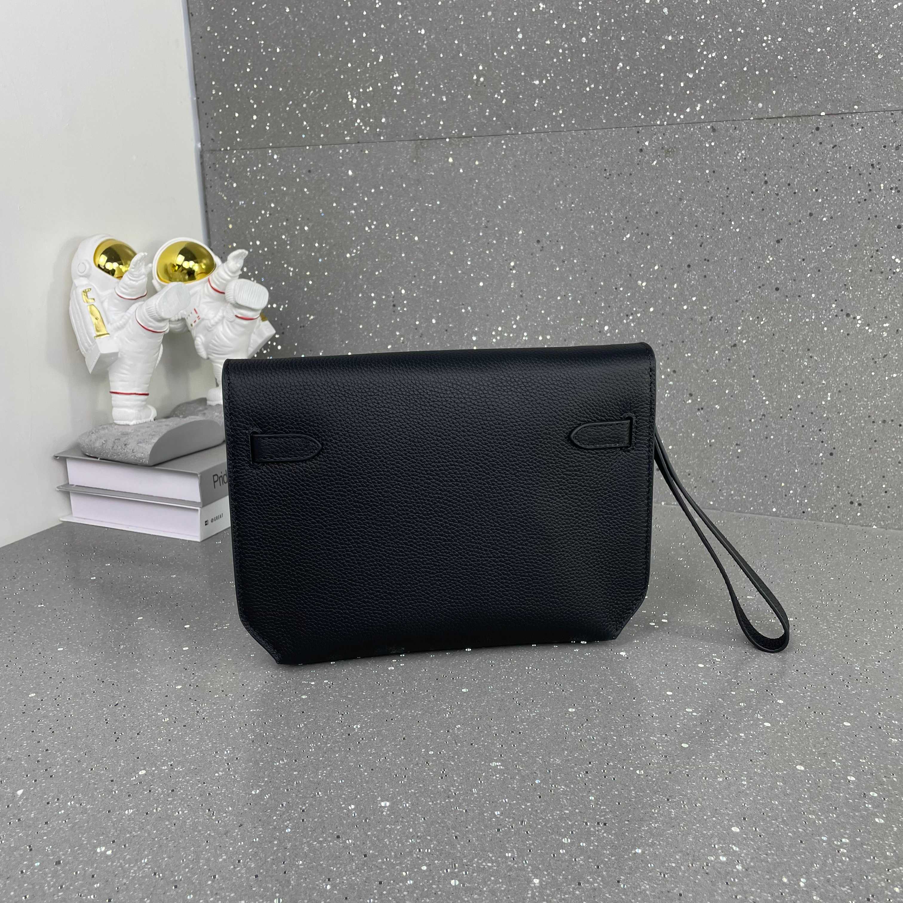 Cheap New Arrivals Hermes AAA quality Clutchs for Men in 211962, $75 USD- [IB211962] - Replica Hermes AAA+++ Bags For Men