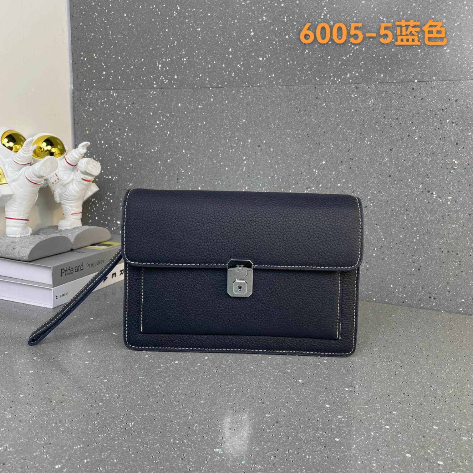 Cheap New Arrivals Hermes AAA quality Clutchs for Men in 211964, $75 USD- [IB211964] - Replica Hermes AAA+++ Bags For Men