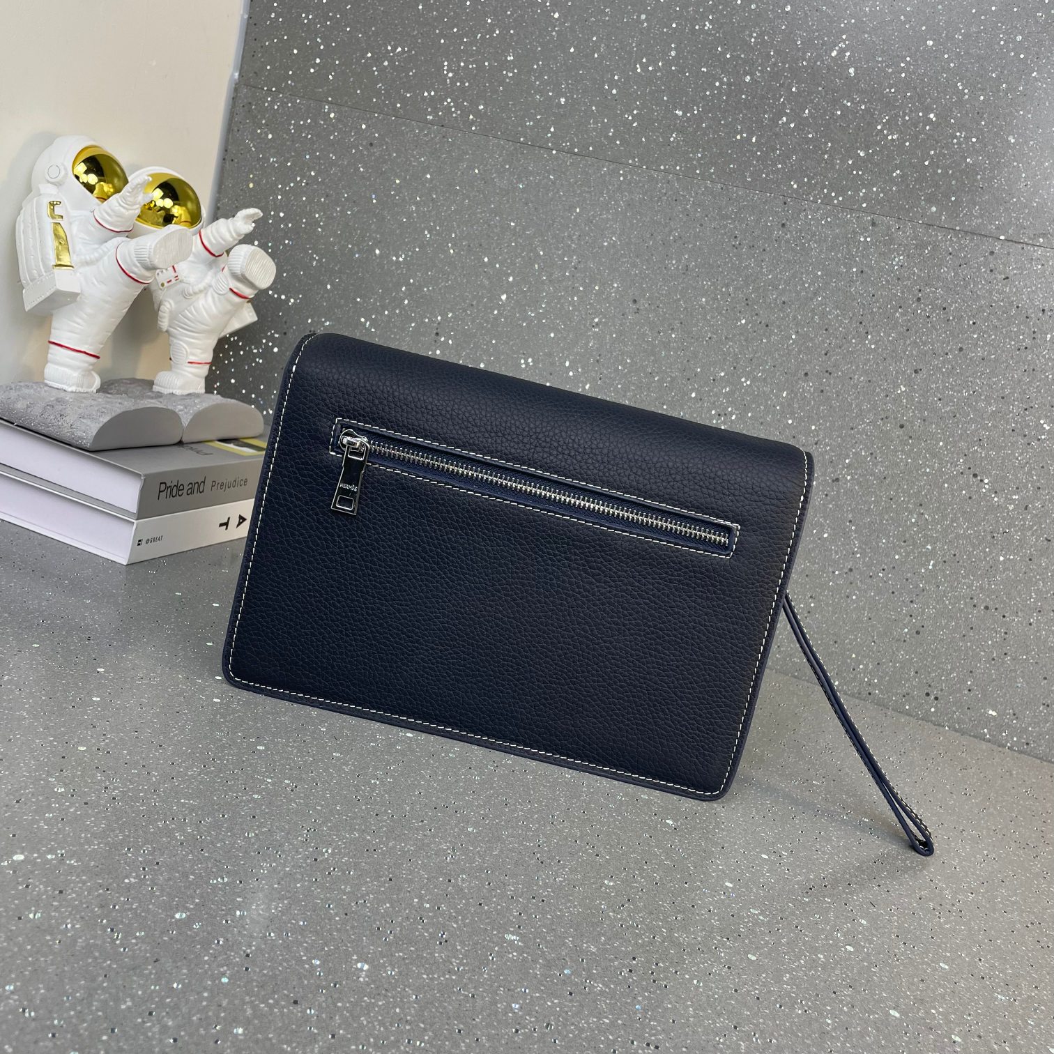 Cheap New Arrivals Hermes AAA quality Clutchs for Men in 211964, $75 USD- [IB211964] - Replica Hermes AAA+++ Bags For Men