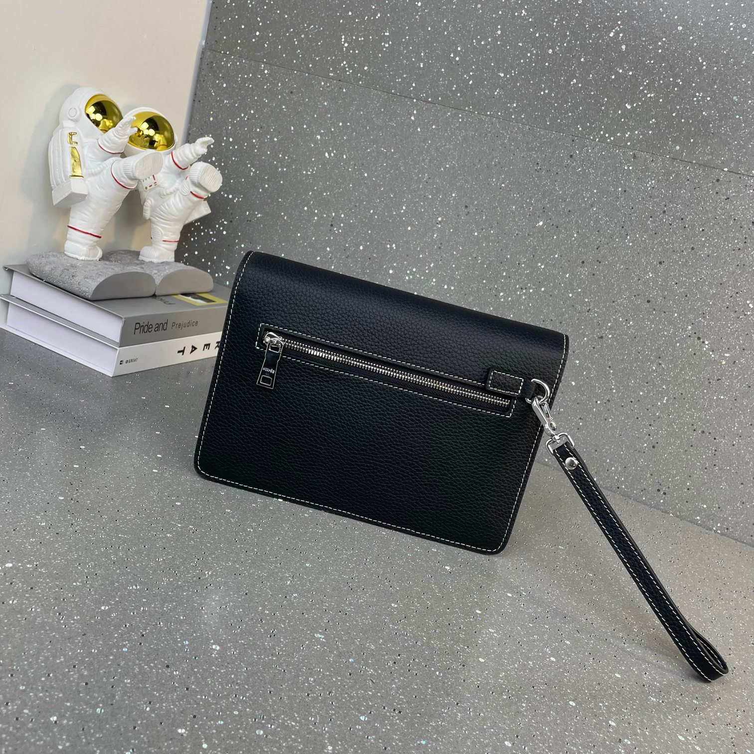 Cheap New Arrivals Hermes AAA quality Clutchs for Men in 211965, $75 USD- [IB211965] - Replica Hermes AAA+++ Bags For Men