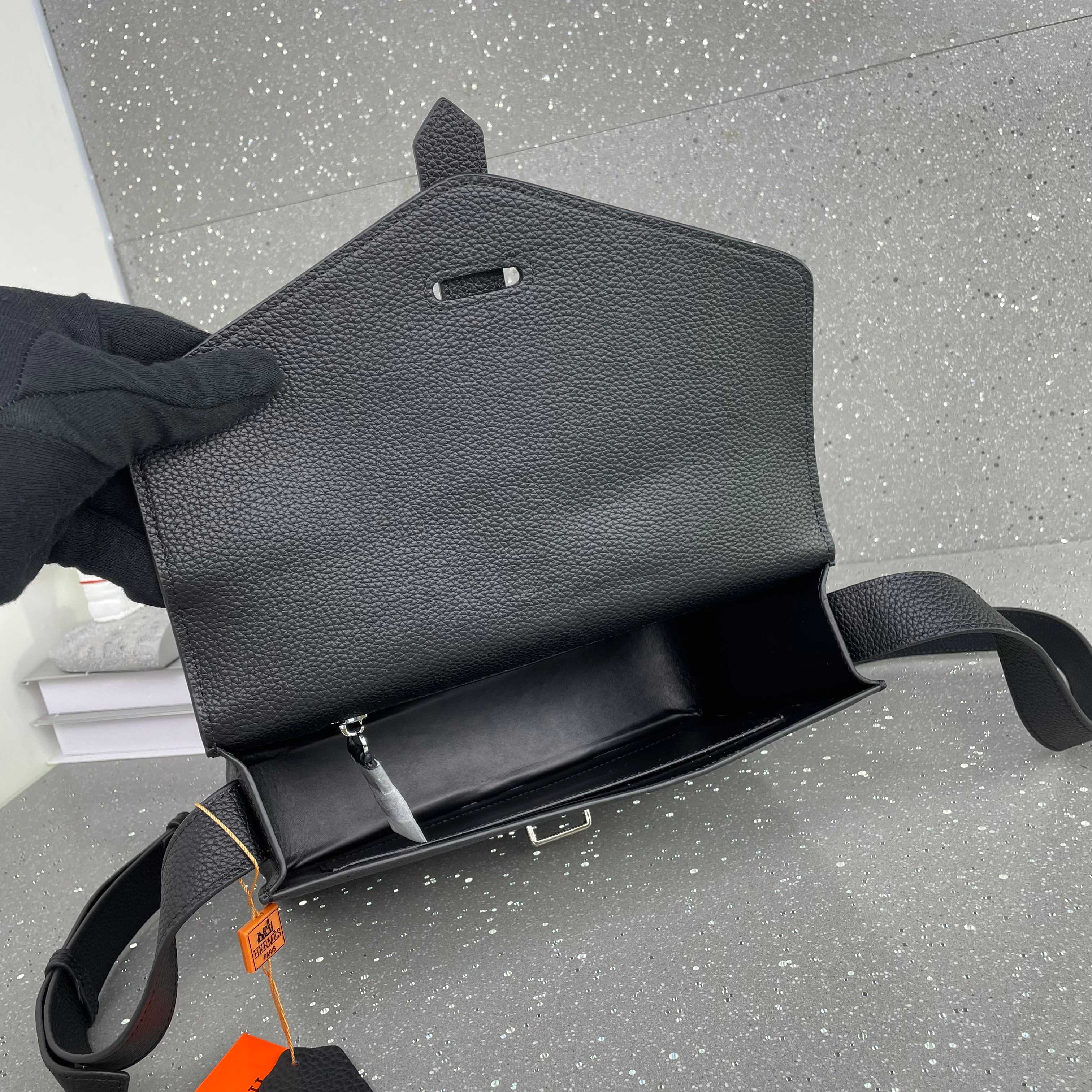 Cheap New Arrivals Hermes AAA quality Clutchs for Men in 211974, $105 USD- [IB211974] - Replica Hermes AAA+++ Bags For Men