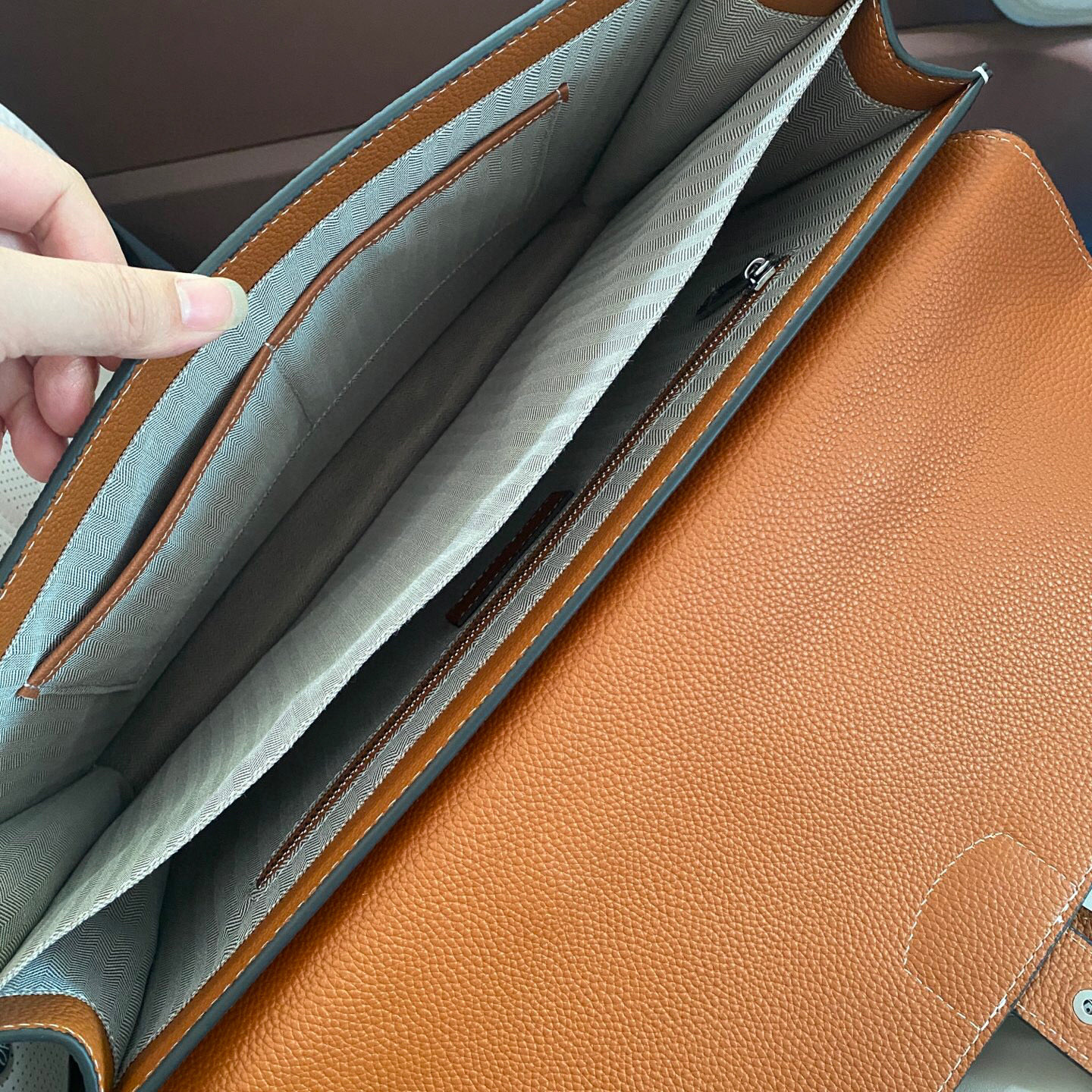 Cheap New Arrivals Hermes AAA quality Briefcase for Men in 211977, $110 USD- [IB211977] - Replica Hermes AAA+++ Bags For Men