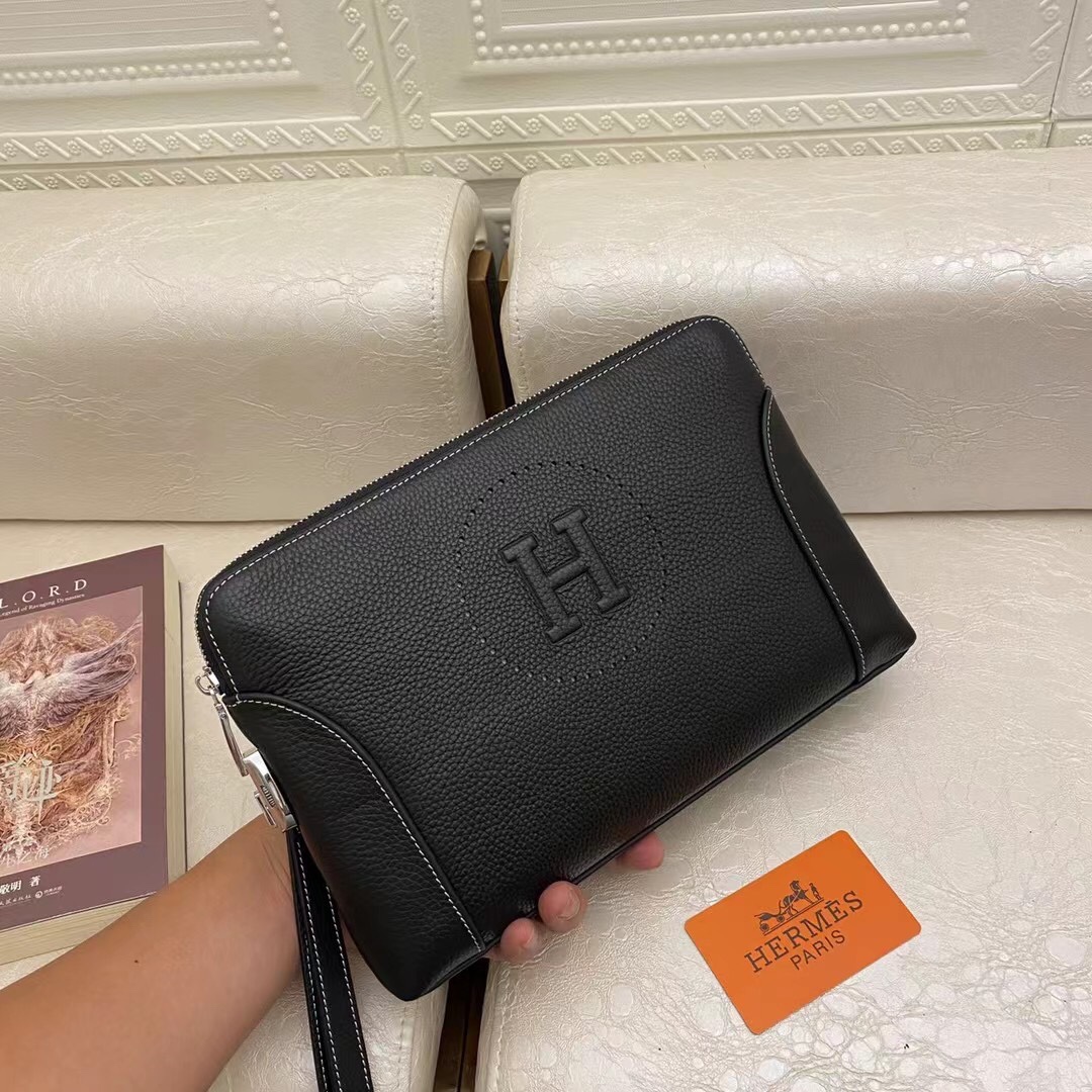 Cheap New Arrivals Hermes AAA quality Handbag for Men in 211979, $80 USD- [IB211979] - Replica Hermes AAA+++ Bags For Men